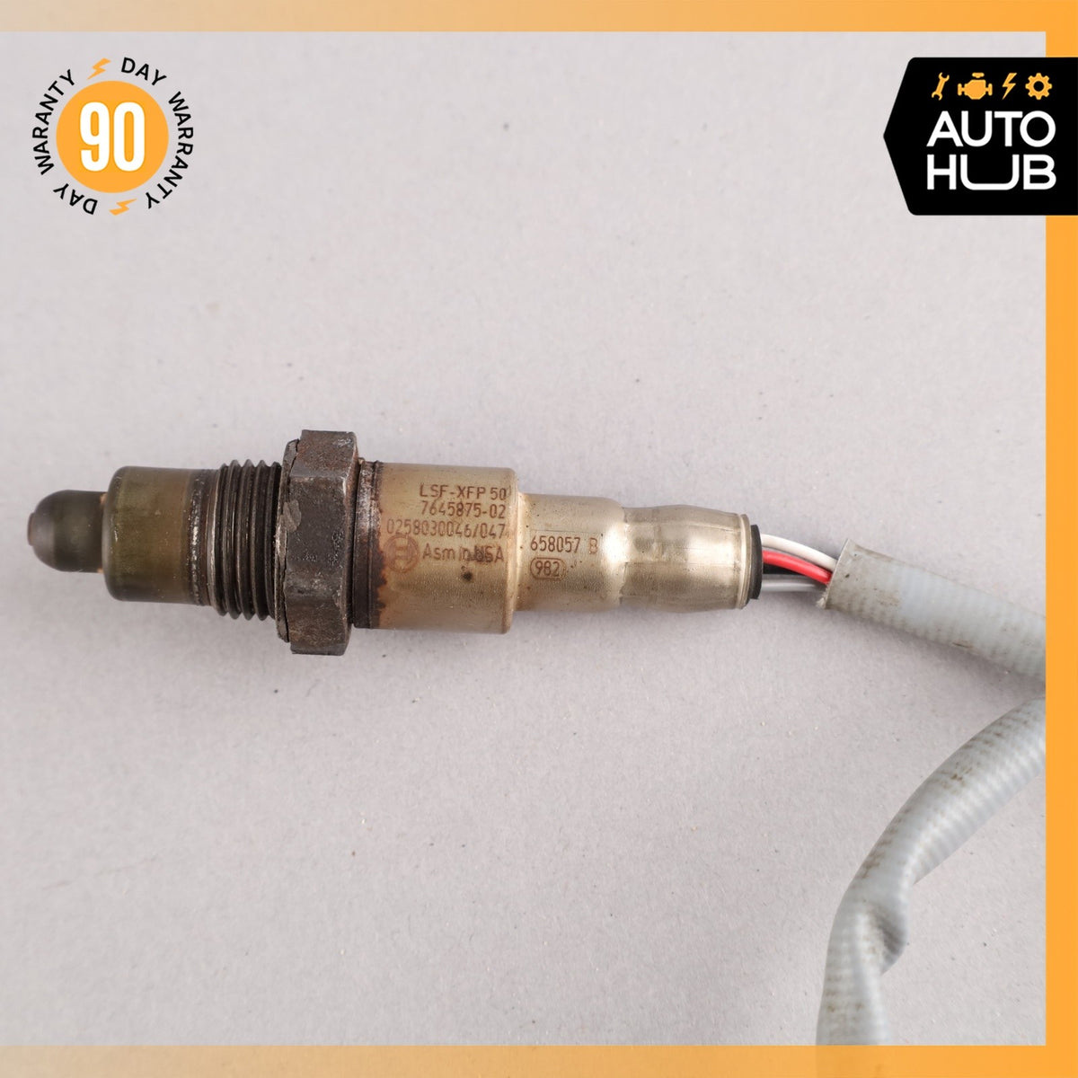 15-18 BMW F26 X4 3.0L Oxygen O2 Lambda Heat Sensor Set OEM - photo 12