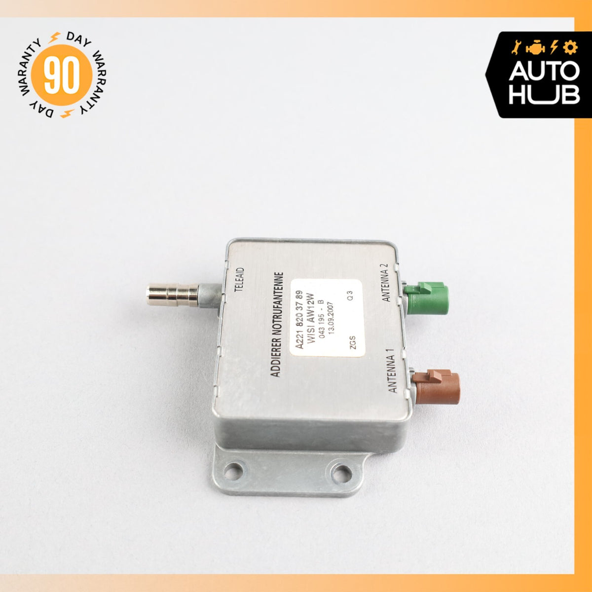 07-17 Mercedes W221 S550 S63 S600 Antenna Amplifier AMP Splitter Module OEM - photo 3
