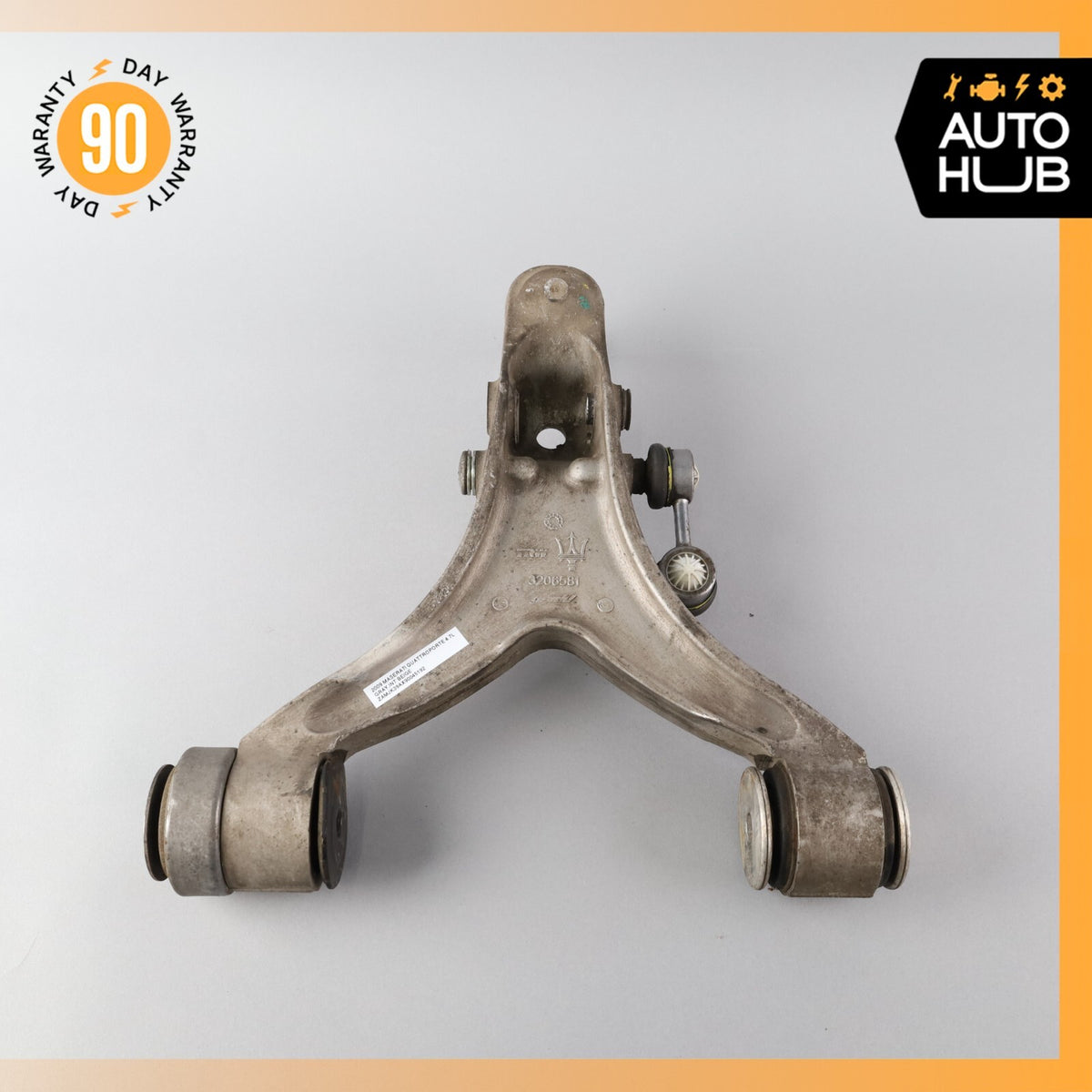 03-10 Maserati Quattroporte M139 Front Right Lower Control Arm 3206581 OEM 50k - photo 2