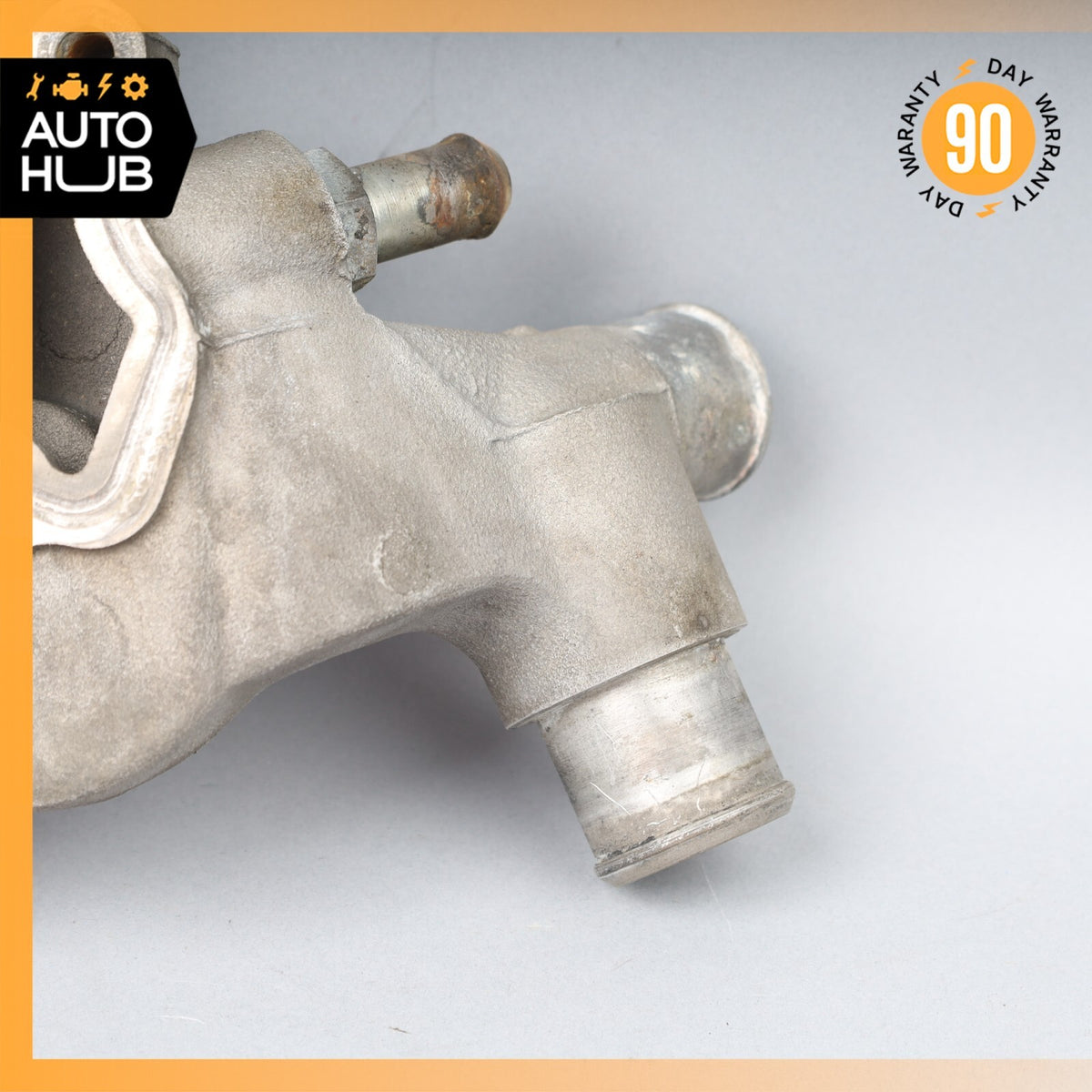 04-06 Cadillac XLR STS SRX 4.6L V8 Engine Coolant Water Outlet Flange OEM - photo 2