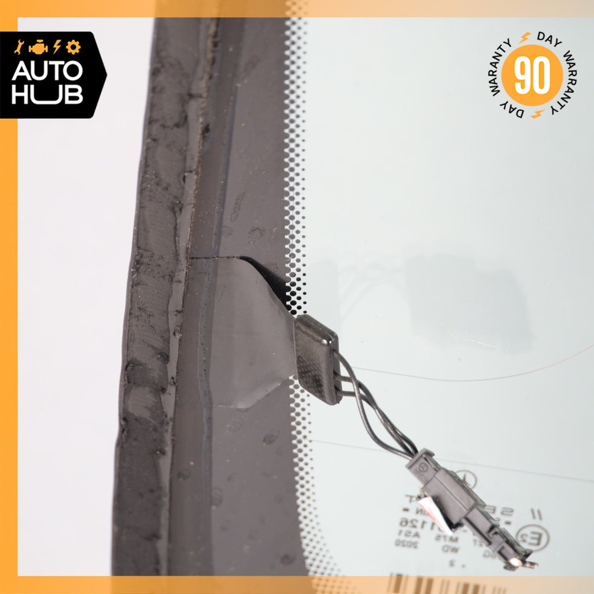 03-04 Mercedes R230 SL55 AMG SL500 Front Windshield Glass Wind Shield OEM - photo 16
