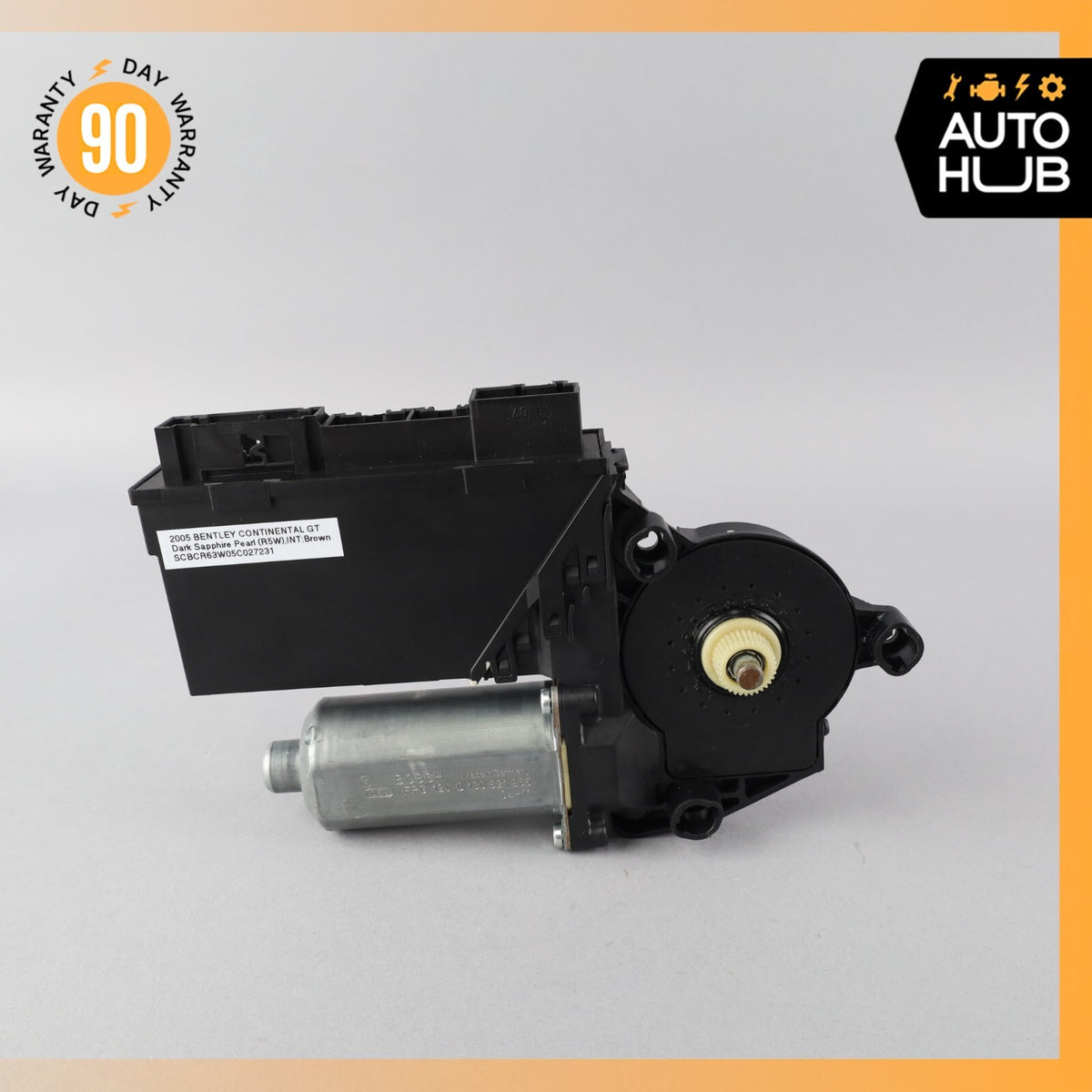 03-05 Bentley Continental GT Coupe Front Right Door Window Regulator Motor 53k - photo 4