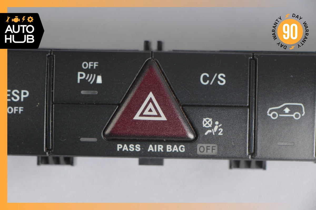 06-07 Mercedes W251 R500 Center Dashboard Hazard ESP Control Switch OEM - photo 3