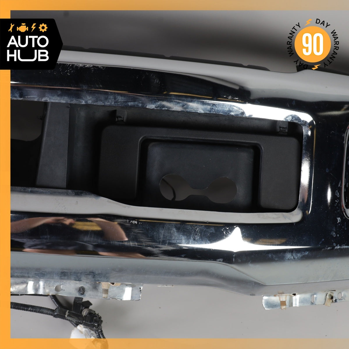 17-19 Ford F250 F350 F550 Front Bumper Cover Assembly Chrome OEM - photo 4
