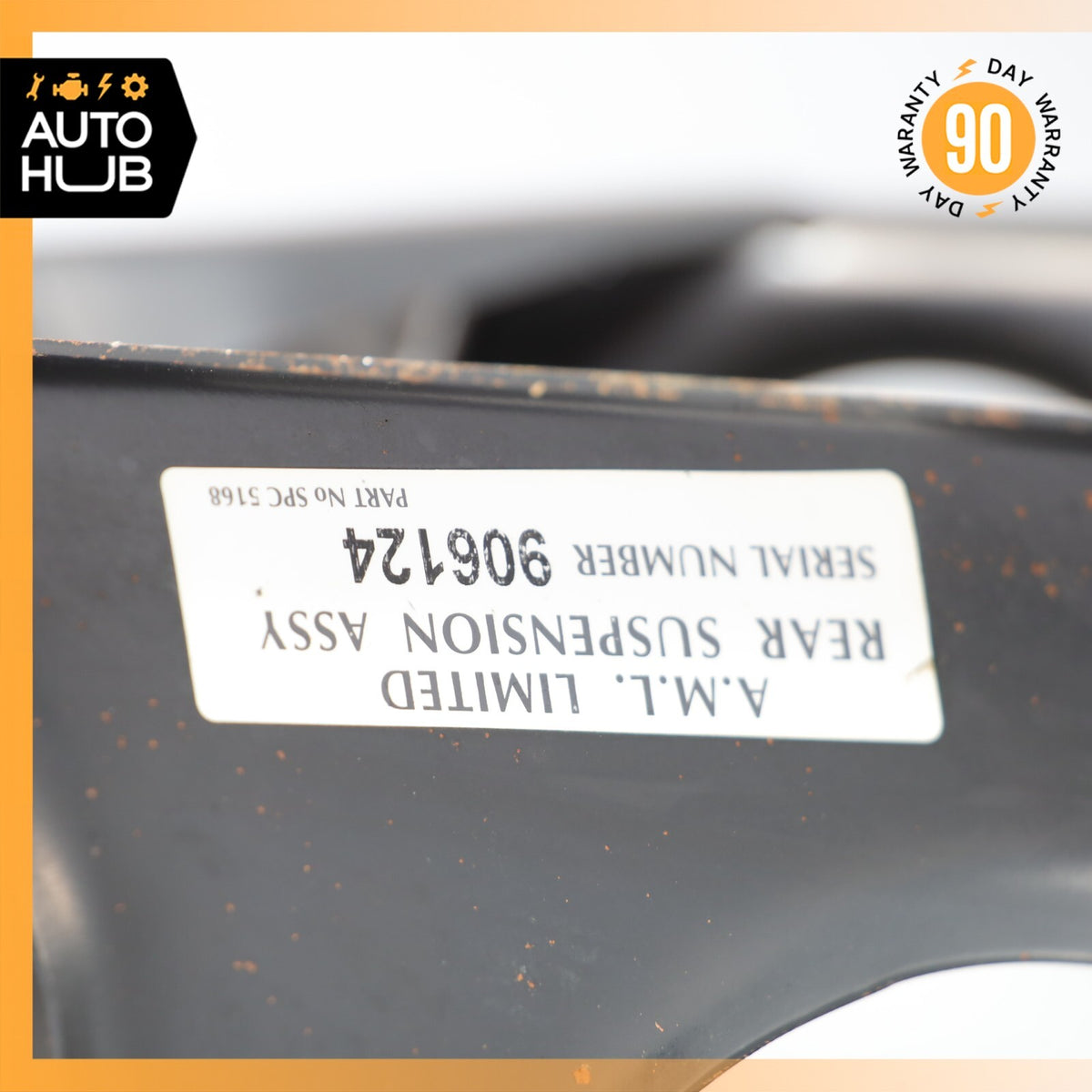 00-04 Aston Martin DB7 Rear Sub Frame Subframe Suspension Crossmember OEM 20k - photo 8