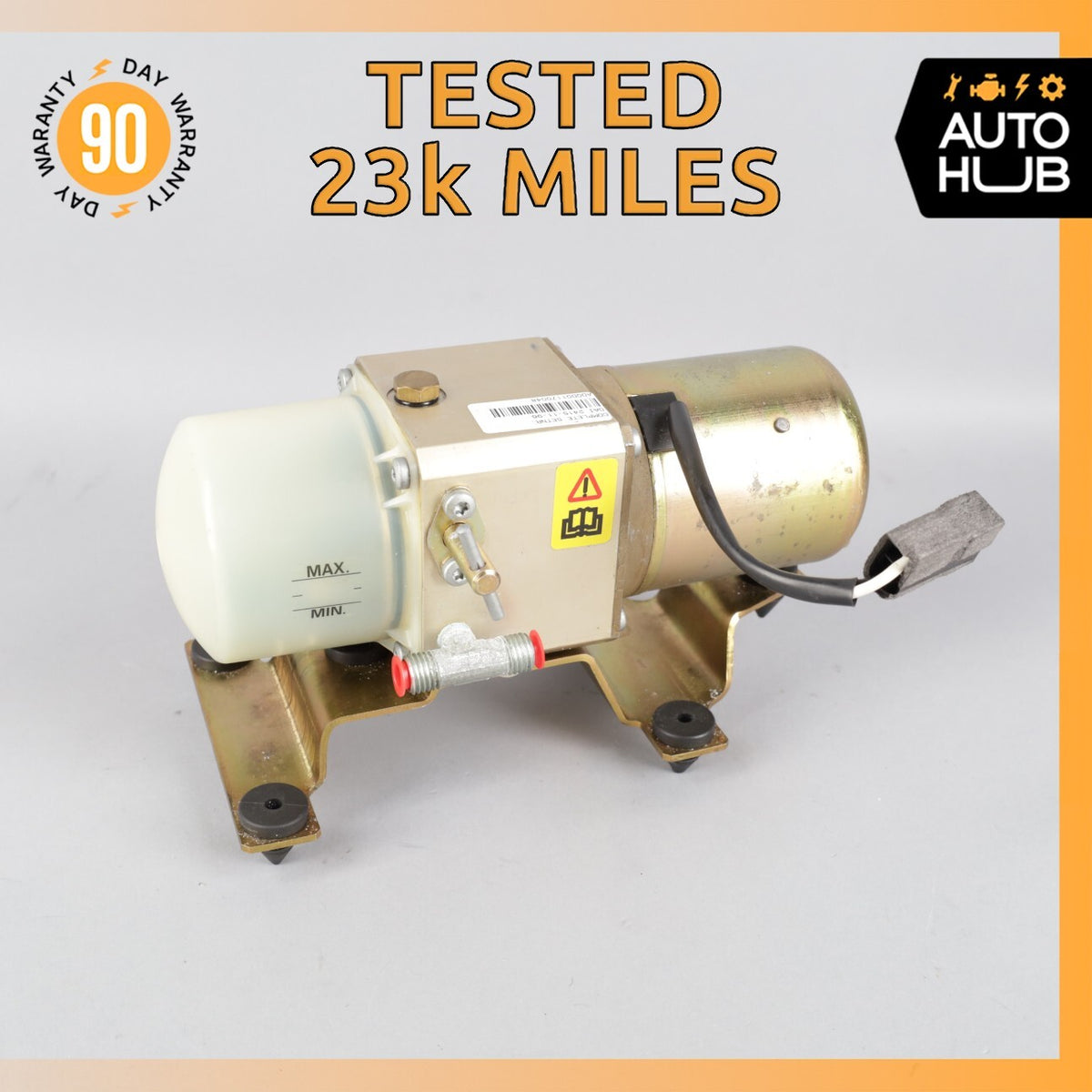 00-04 Aston Martin DB7 Vantage Convertible Top Hydraulic Pump Motor OEM 23k - photo 1