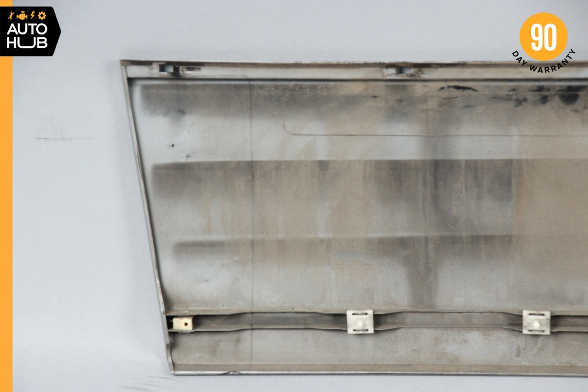 93-99 Mercedes W140 S500 Coupe CL500 Door Panel Left Lower Moulding Silver OEM - photo 7