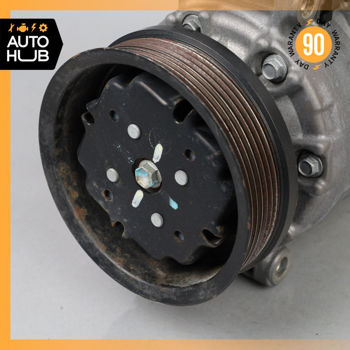 03-18 Bentley Continental GT GTC GT A/C Air Conditioning Compressor OEM 87k - photo 3