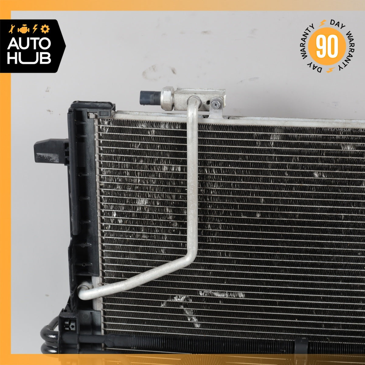 12-16 Mercedes R172 SLK350 M276 AC Air A/C Condenser Steering Oil Cooler OEM - photo 12