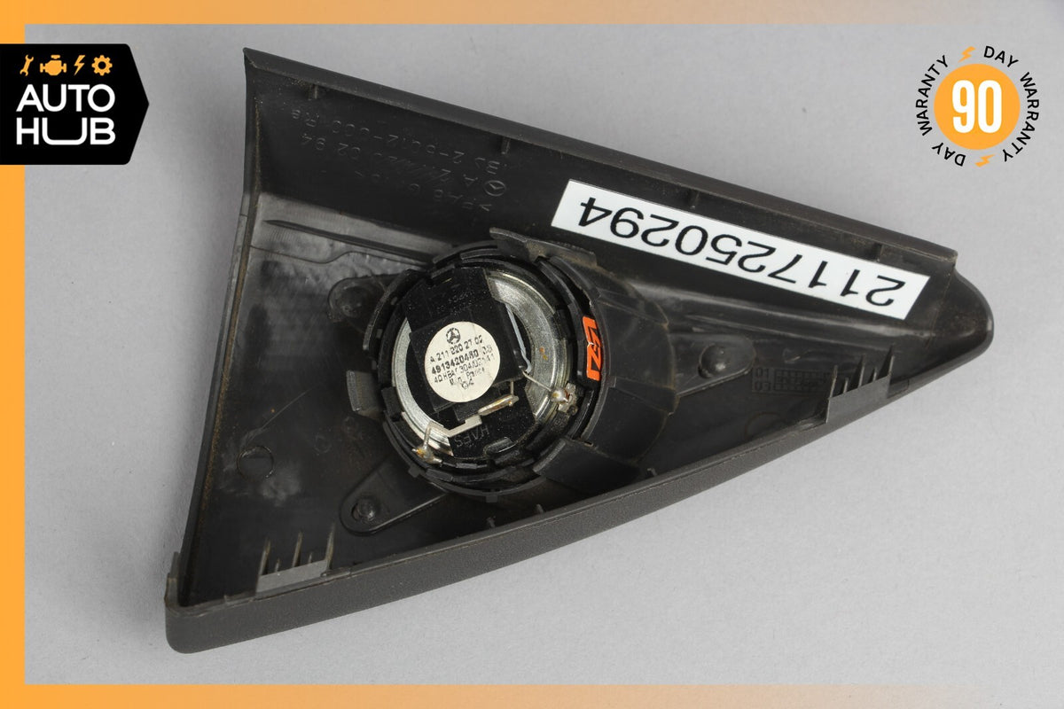 03-06 Mercedes W211 E500 E320 Tweeter Speaker Cover Right Passenger Side OEM - photo 8