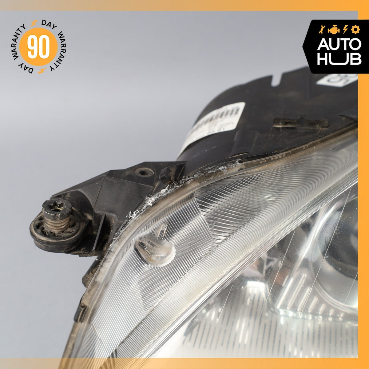 07-09 Mercedes W221 S550 S63 AMG Left Headlight Lamp Bi Xenon w/Night Vision OEM - photo 8