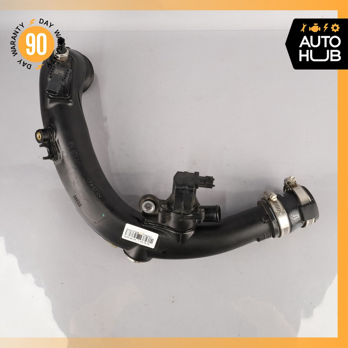 17-26 Alfa Romeo 949 Stelvio Engine Motor Intercooler Hose Pipe OEM 50k - photo 3