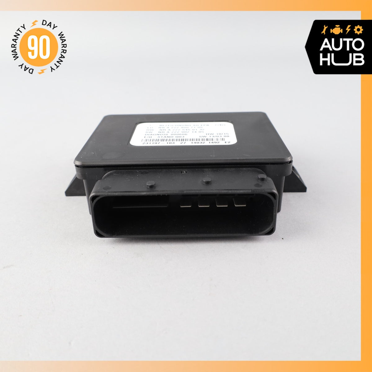 14-17 Mercedes W222 S550 S600 S63 Electronic Parking Brake Control Module OEM - photo 5