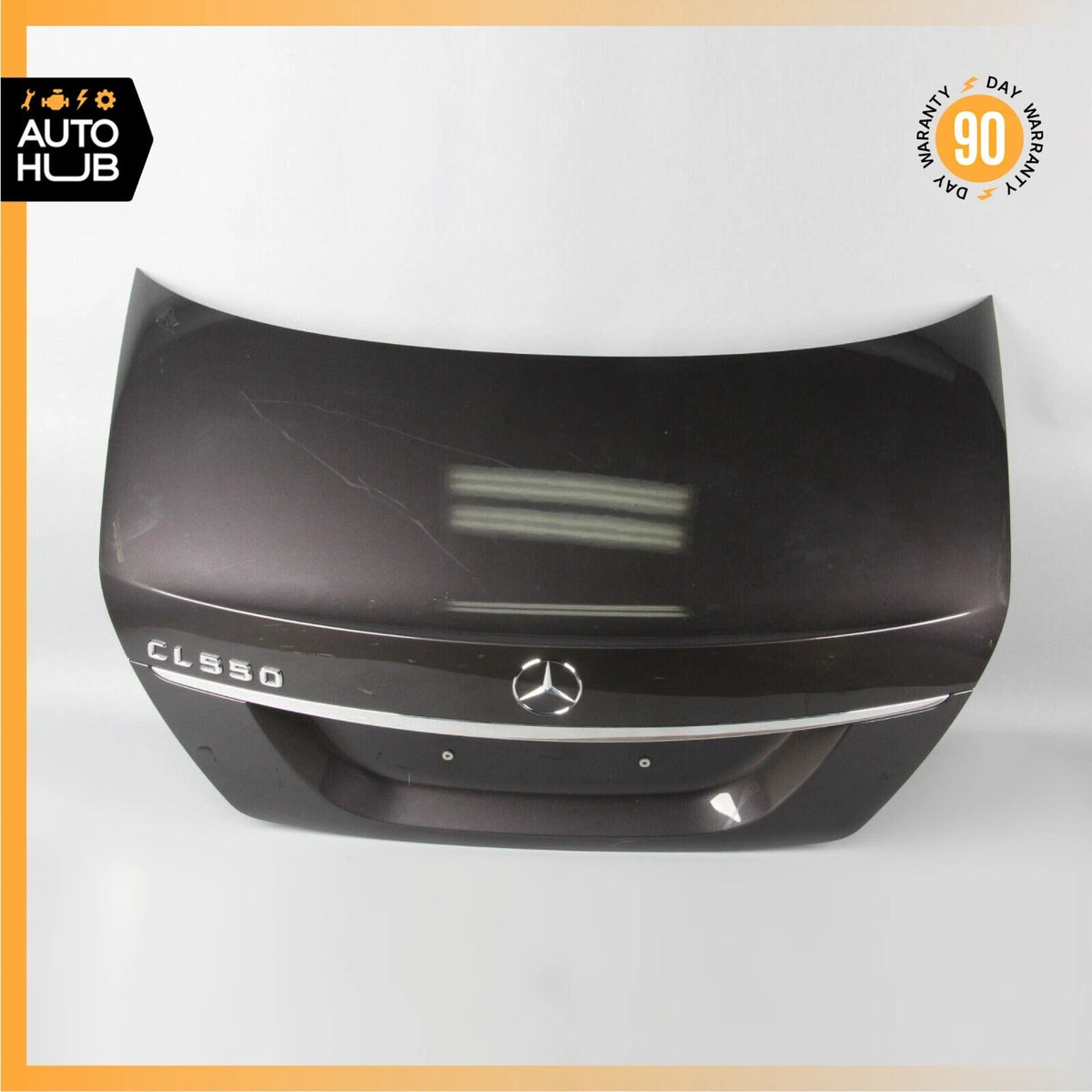 07-10 Mercedes W216 CL550 CL63 AMG Trunk Lid Panel Assembly Gray OEM - photo 1