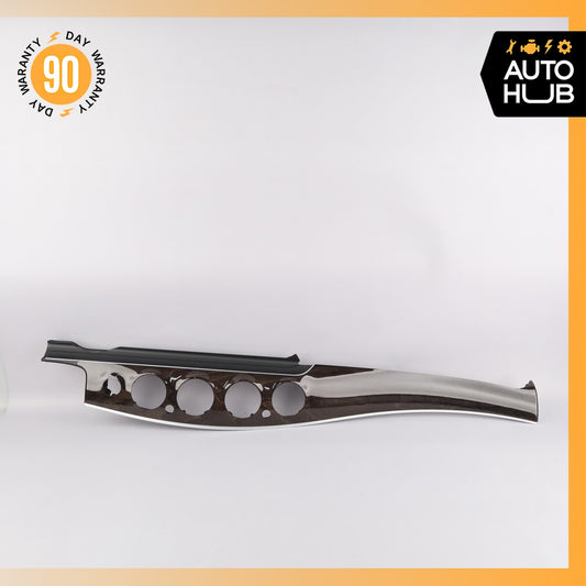 17-23 Mercedes W213 E300 E400 Center Dashboard Dash Trim Molding Wood OEM - photo 1