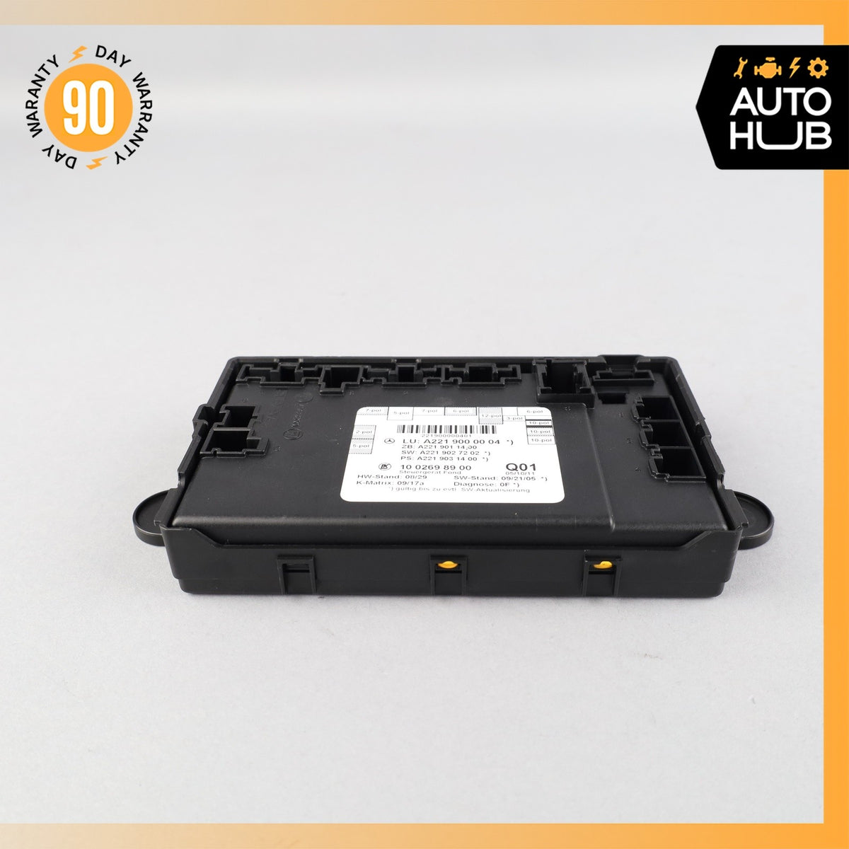 07-13 Mercedes W221 S600 S400 Rear Right or Left Side Door Control Module OEM - photo 5