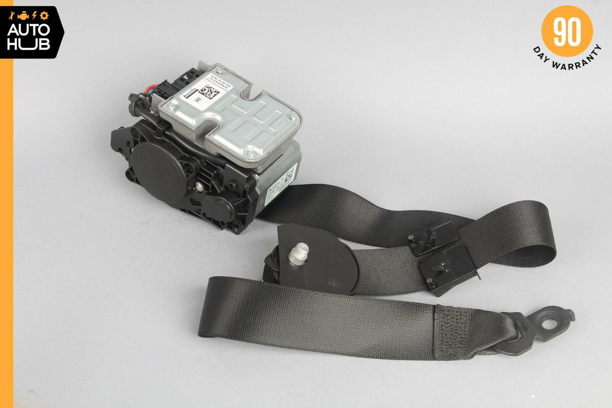 07-09 Mercede W211 E550 CLS550 Front Right Passenger Side Seat Belt Black OEM - photo 1