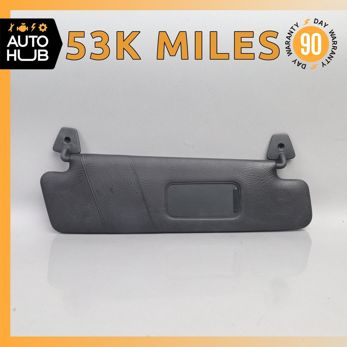 97-04 Mercedes R170 SLK230 SLK320 Right Side Sunvisor Sun Visor Black OEM - photo 1