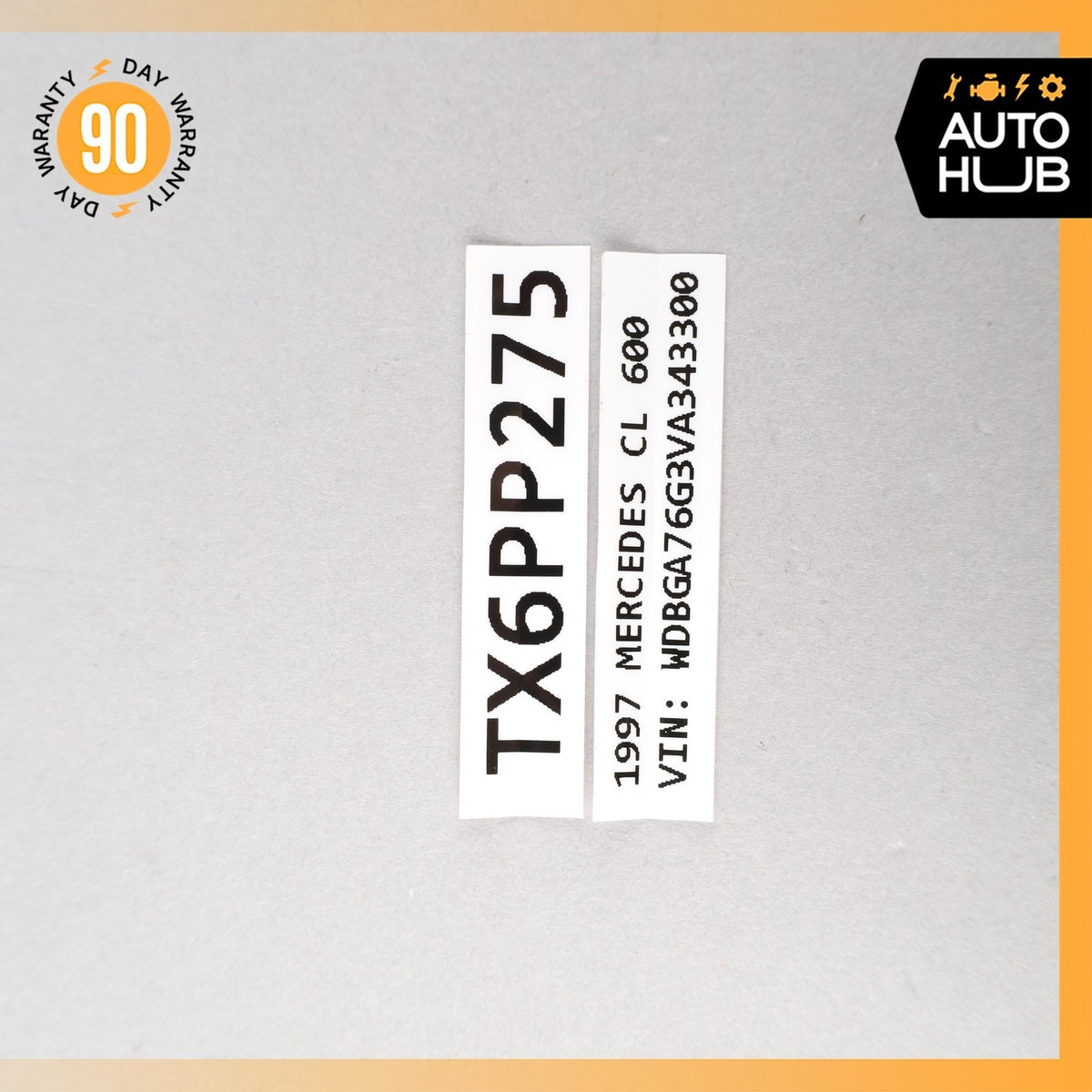 Mercedes W140 CL600 SL500 TCU Transmission Control Module TCM 0175450632 OEM 63k - photo 10
