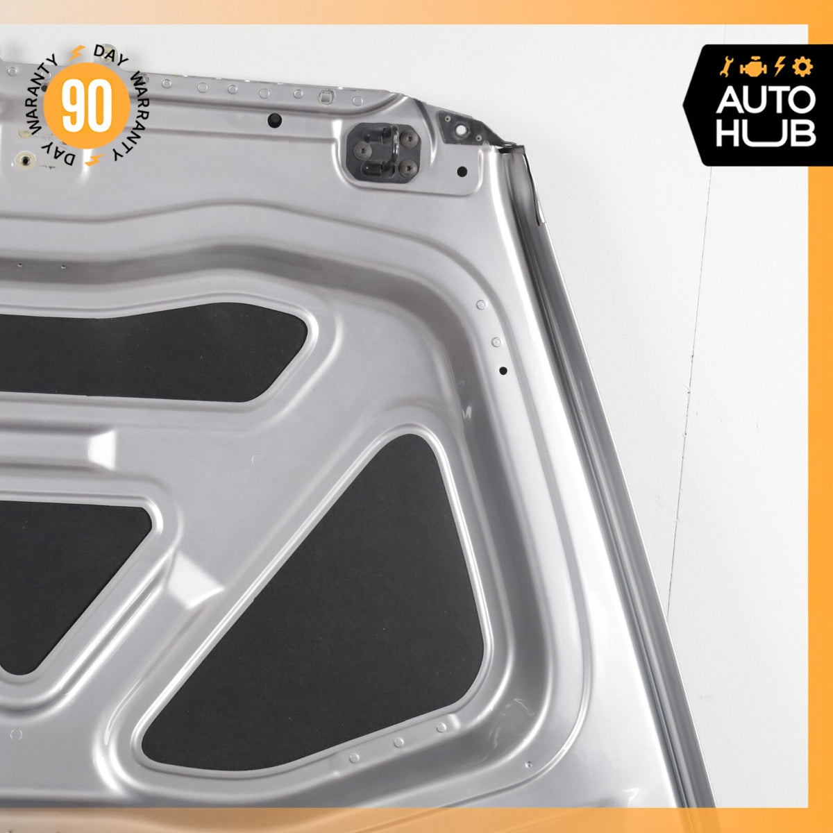 03-13 Bentley Continental GTC GT Hood Bonnet Cover Panel Assembly Silver OEM 46k - photo 14