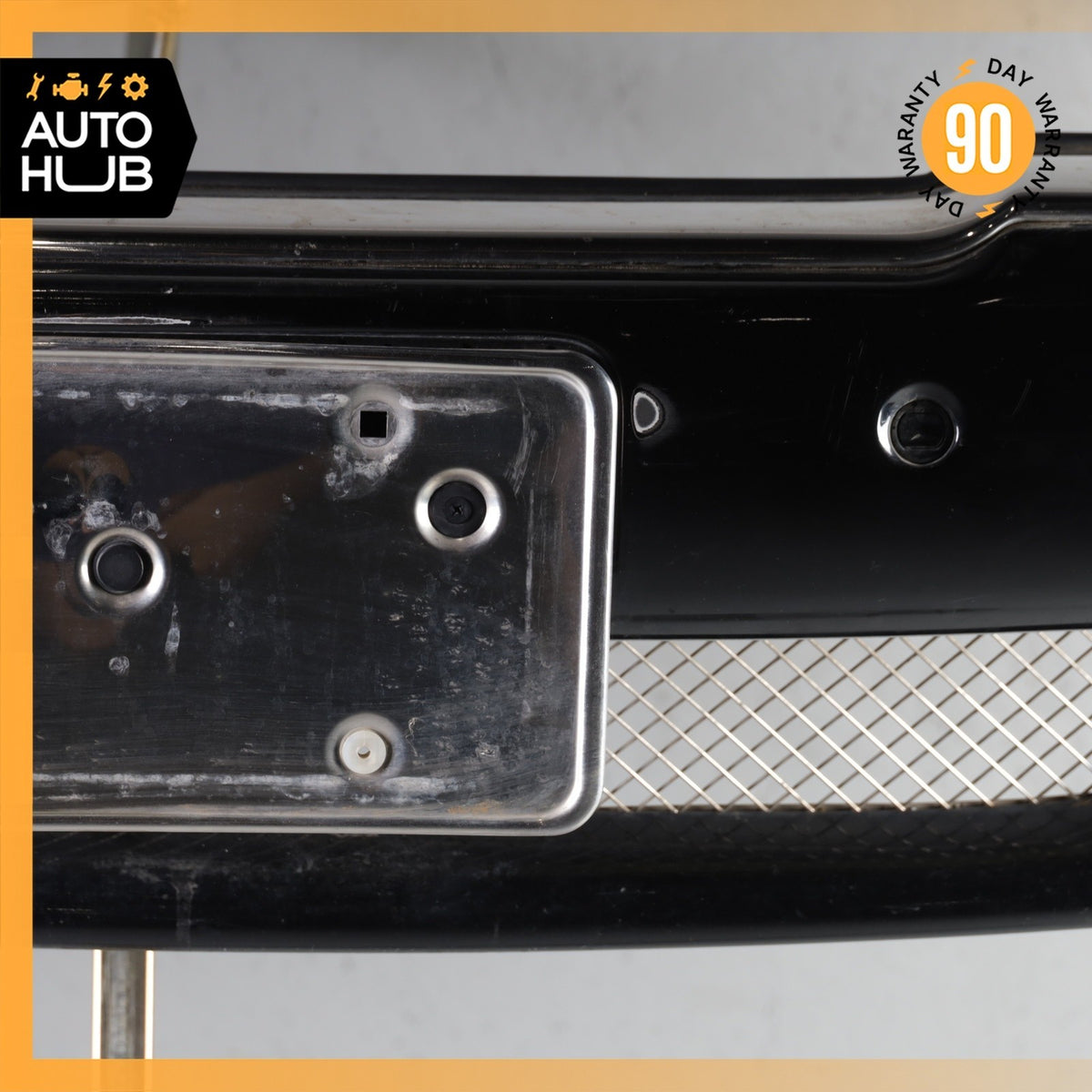 00-02 Bentley Arnage Front Bumper Cover Assembly Black OEM 50k - photo 4
