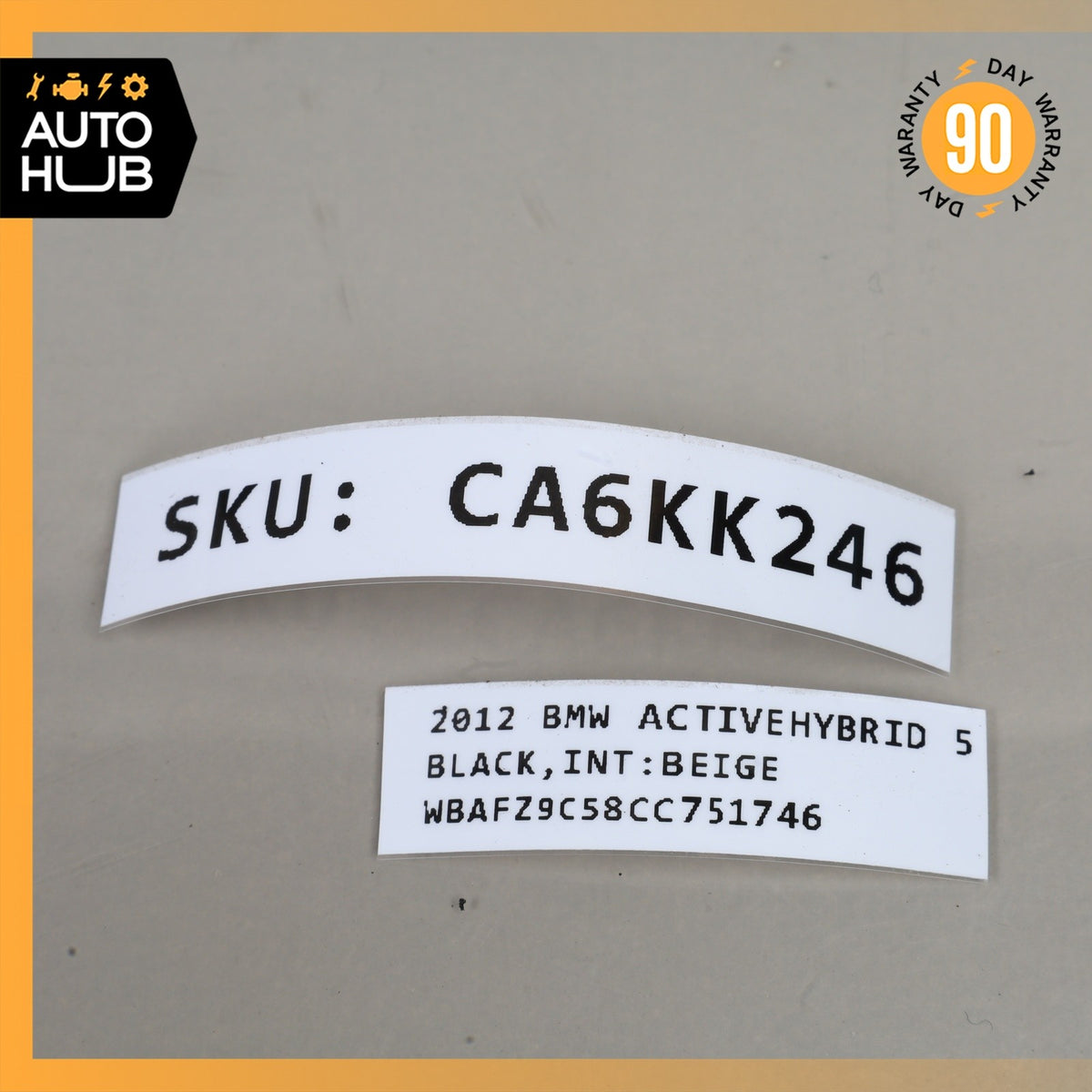 BMW F10 ActiveHybrid 5 650i Power Integrated Supply Control Module 7599336 OEM - photo 13