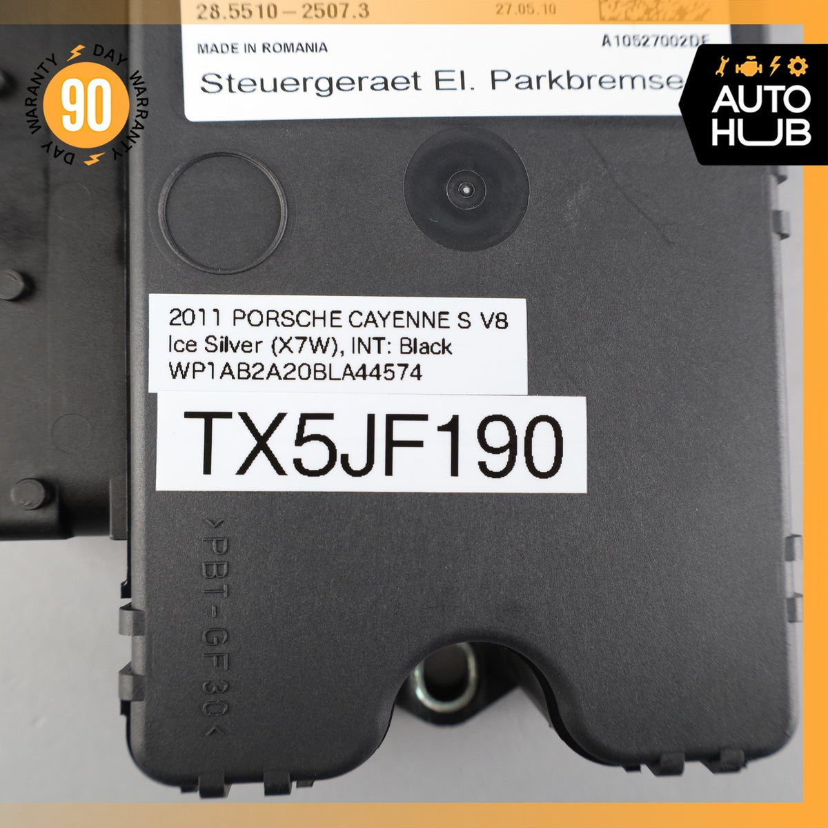 11-18 Porsche Cayenne 958 Turbo Electronic Parking Brake Control Module OEM - photo 9