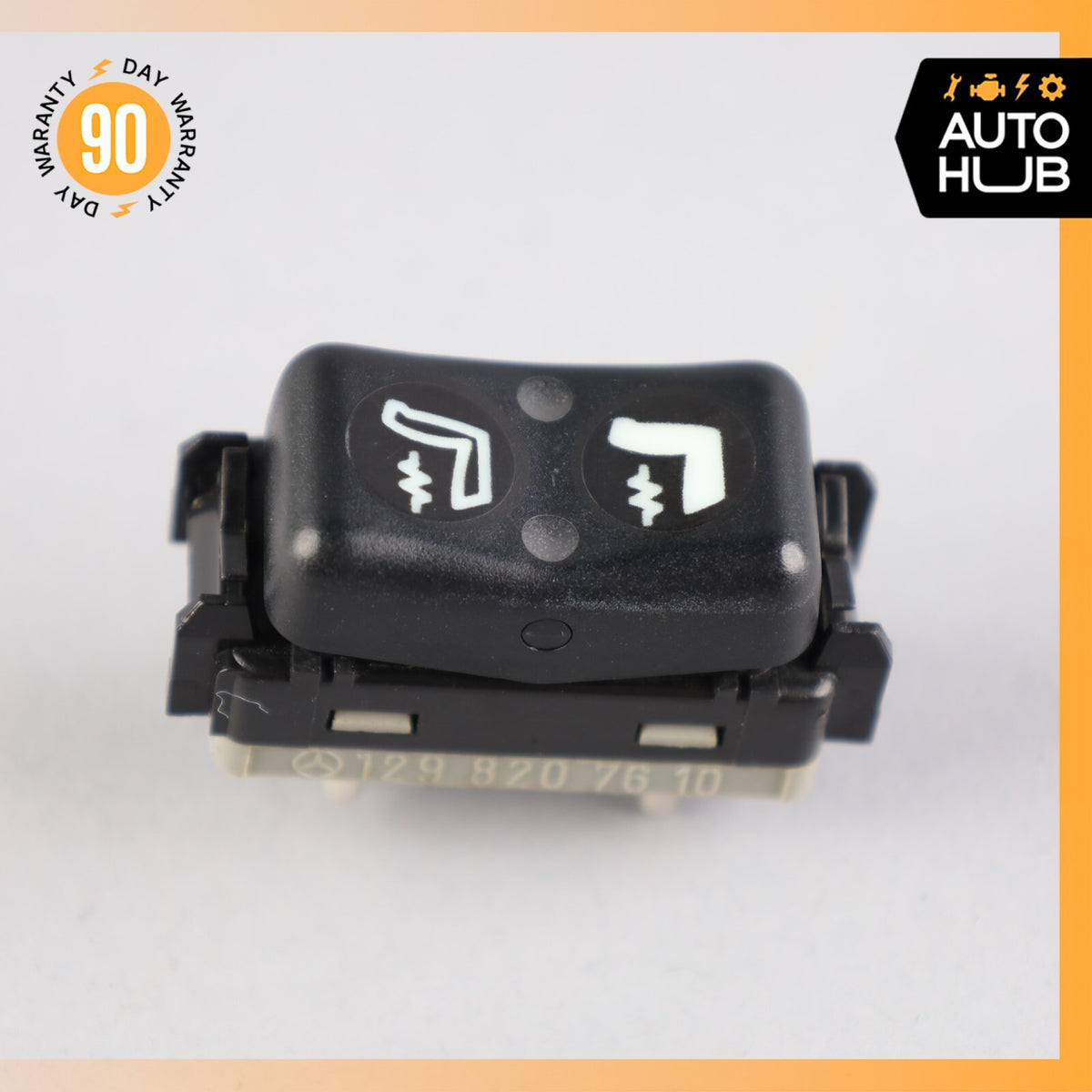 90-02 Mercedes R129 SL500 300SL Seat Heater Switch Right Passenger Side OEM - photo 4