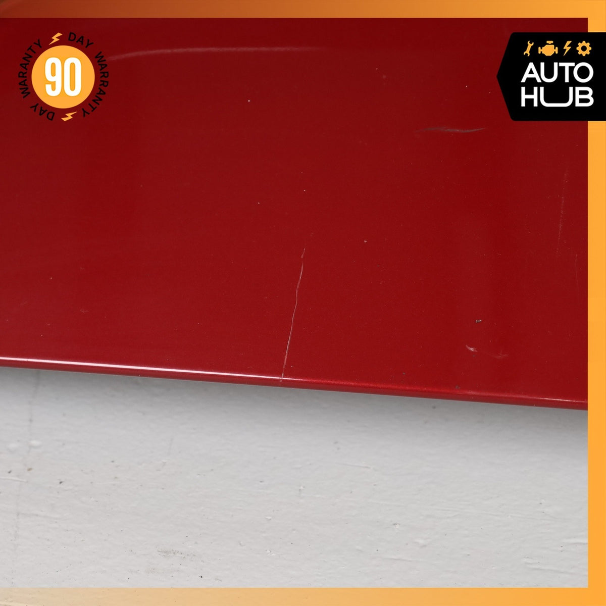 17-26 Alfa Romeo 949 Stelvio Trunk Lid License Plate Holder Red OEM 72k - photo 6