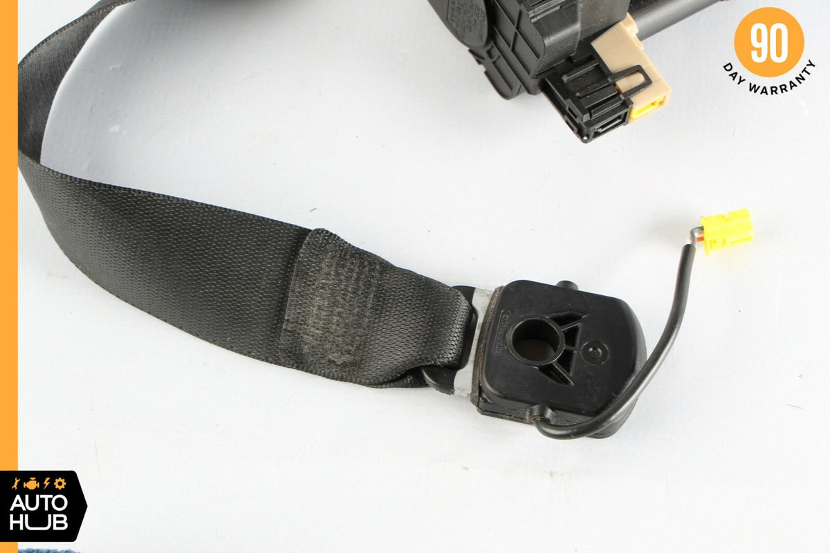 07-10 Mercedes W216 CL550 CL600 Front Right Passenger Side Seat Belt Black OEM - photo 8