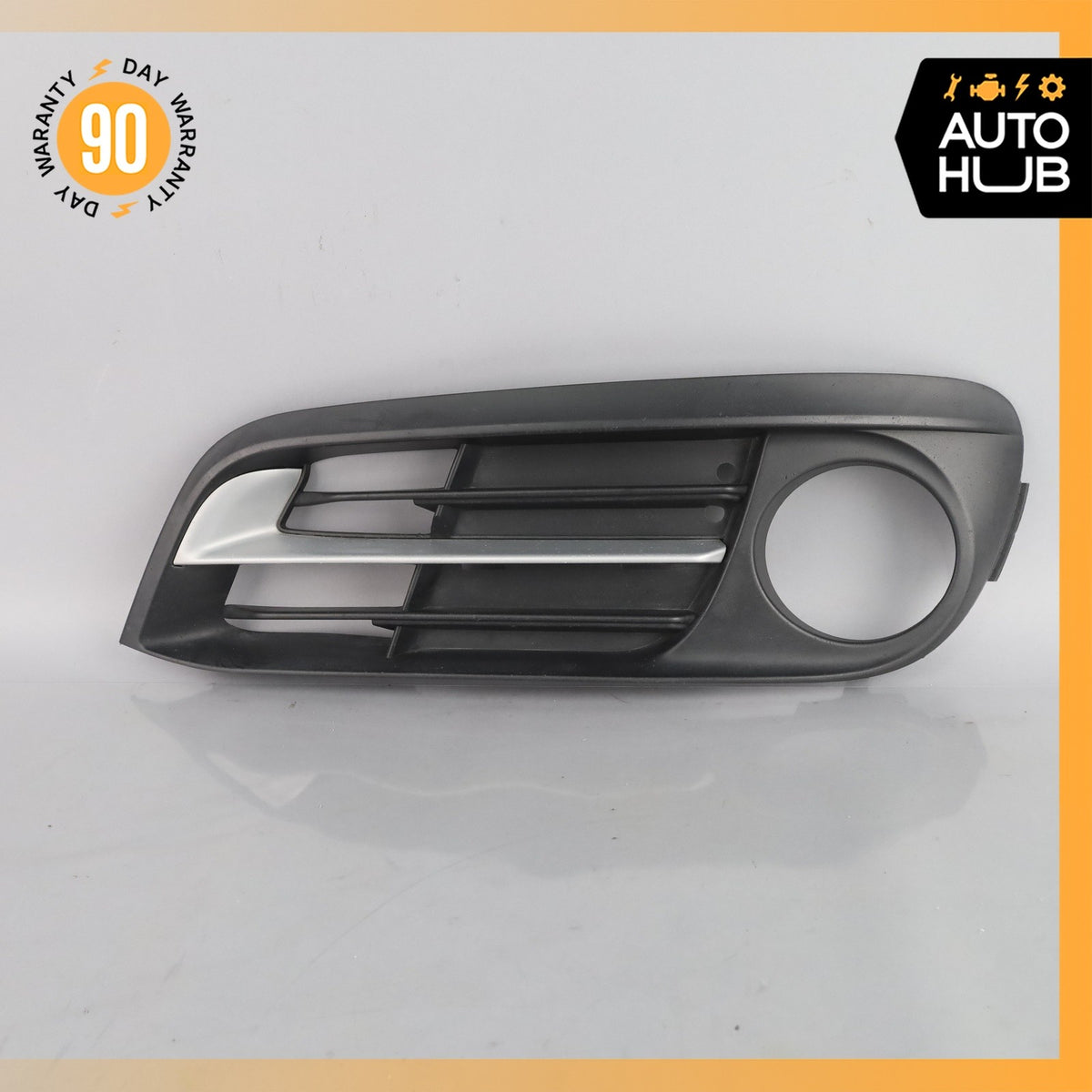 14-16 BMW F10 528i 535i Front Left Bumper Fog Light Grille 51117331735 OEM - photo 1