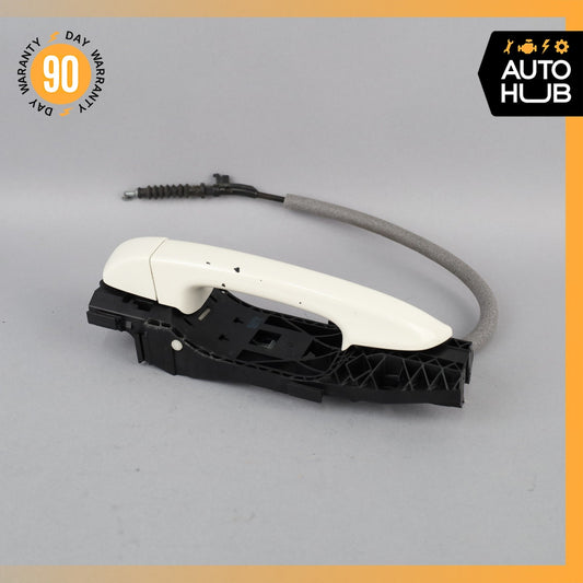 11-18 Porsche Cayenne 958 Front or Rear Right Exterior Door Handle White OEM - photo 1