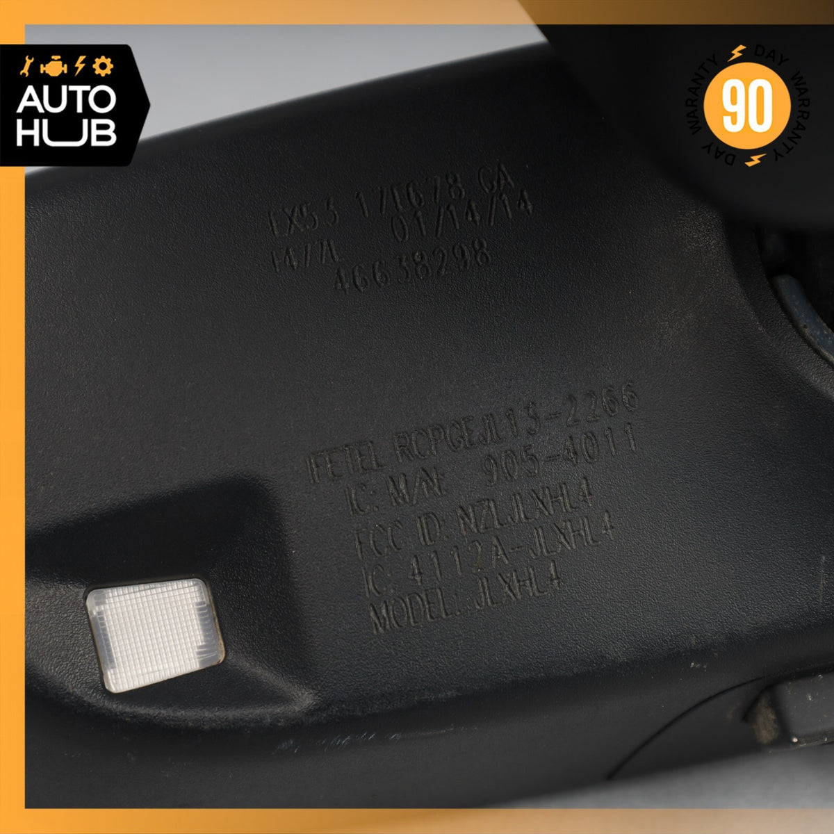 15-17 Jaguar X152 F-Type Coupe Interior Rear View Mirror Black OEM - photo 16