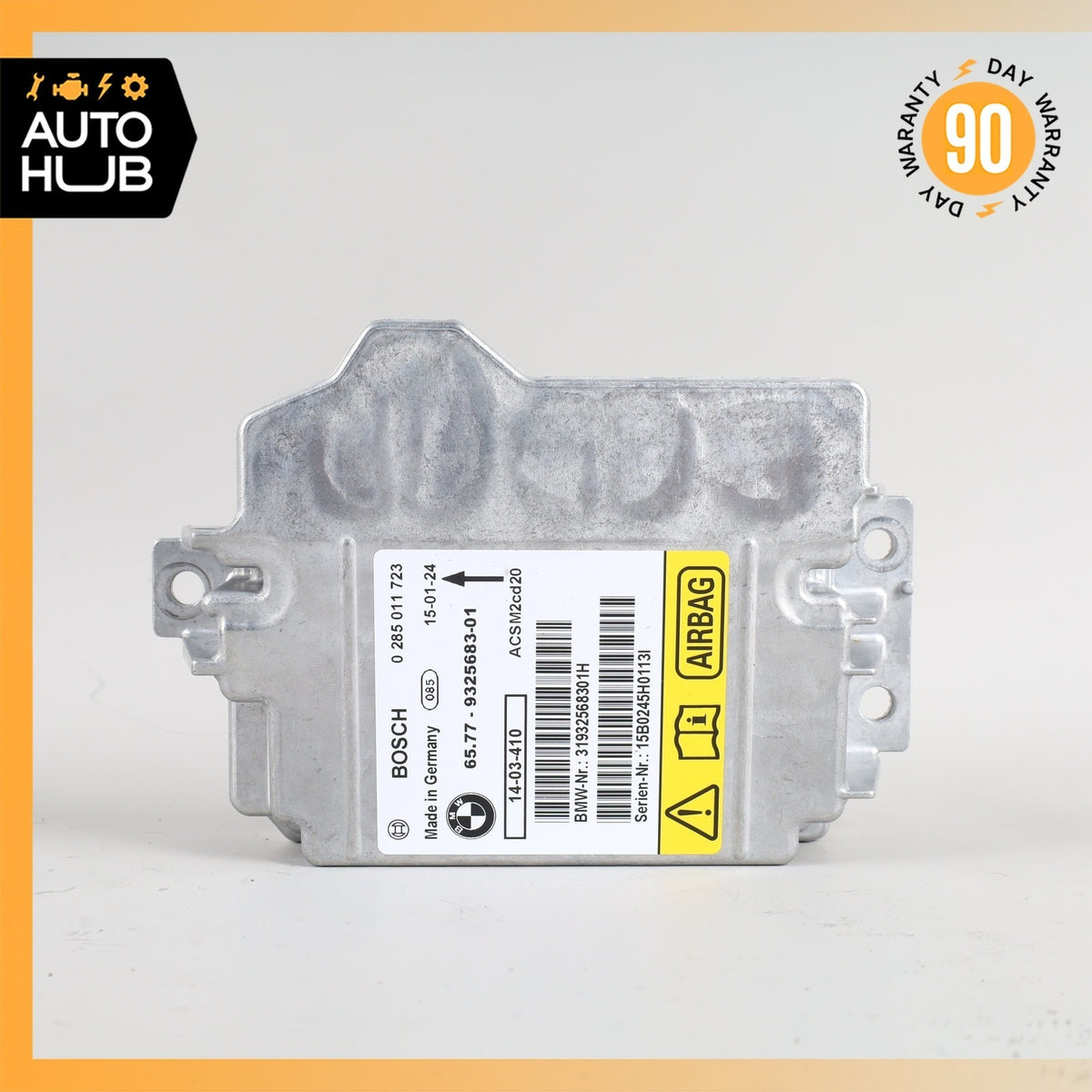 BMW X1 E84 Airbag Air Bag SRS Control Module w/ Holder 65779313819 OEM - photo 4