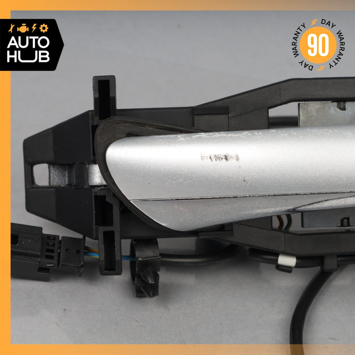07-09 Mercedes W211 E63 E320 Front Right Passenger Door Handle Keyless Go OEM - photo 2