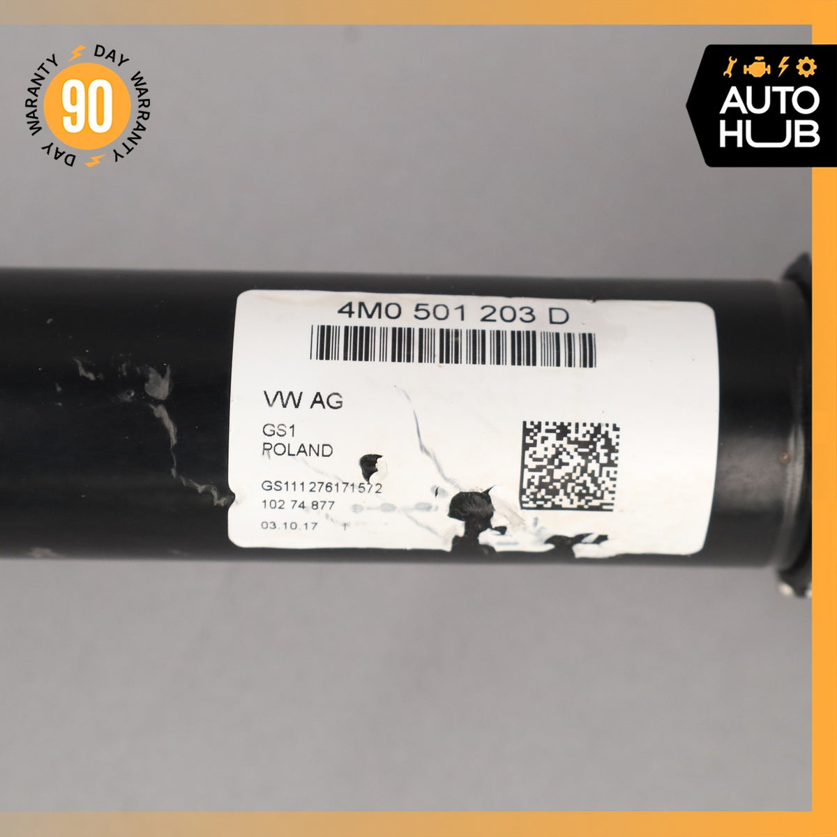 Audi 4M Q7 Rear Left or Right CV Axle Shaft OEM 87k - photo 6