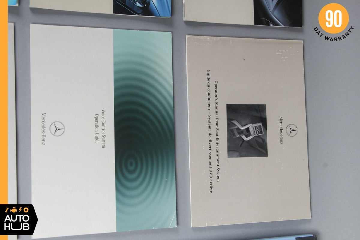 2008 Mercedes-Benz W251 R350 Owner's Manual Book Set OEM - photo 10