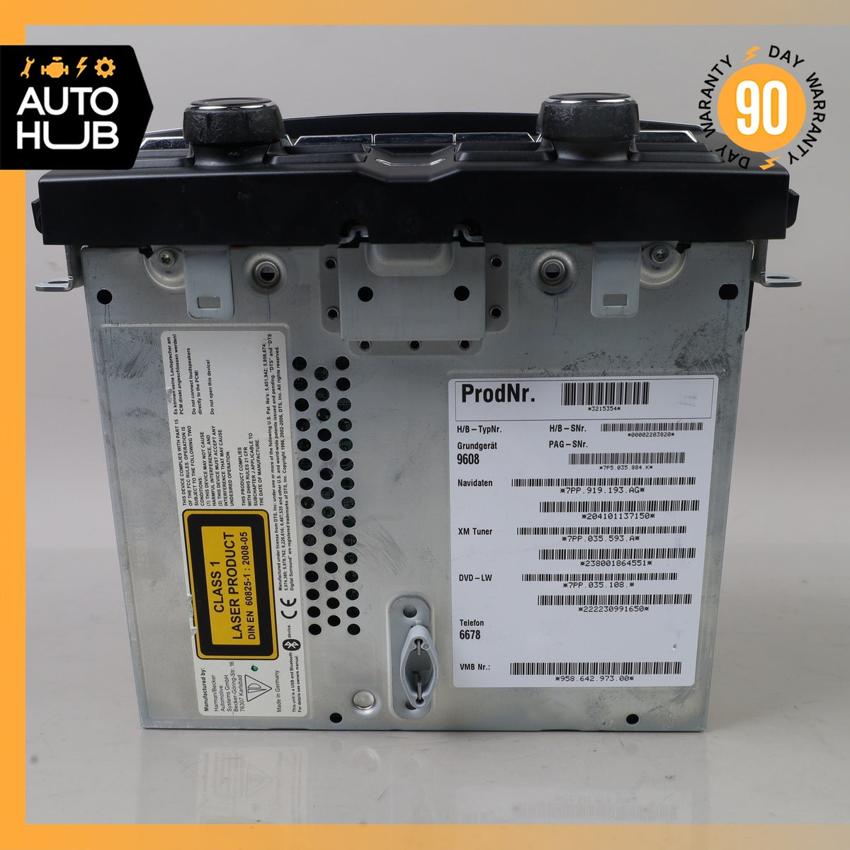 12-16 Porsche Cayenne 958 Command Head Unit Navigation Radio OEM - photo 13