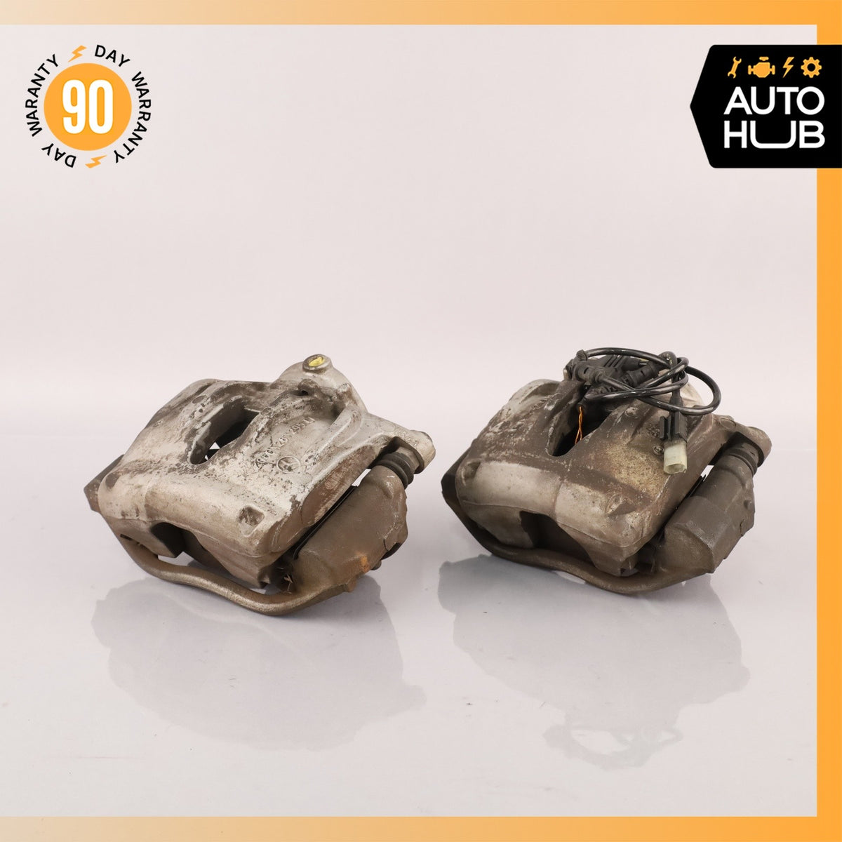 03-09 Mercedes W211 E320 E350 Front Left Right Brake Caliper Calipers Set OEM - photo 2