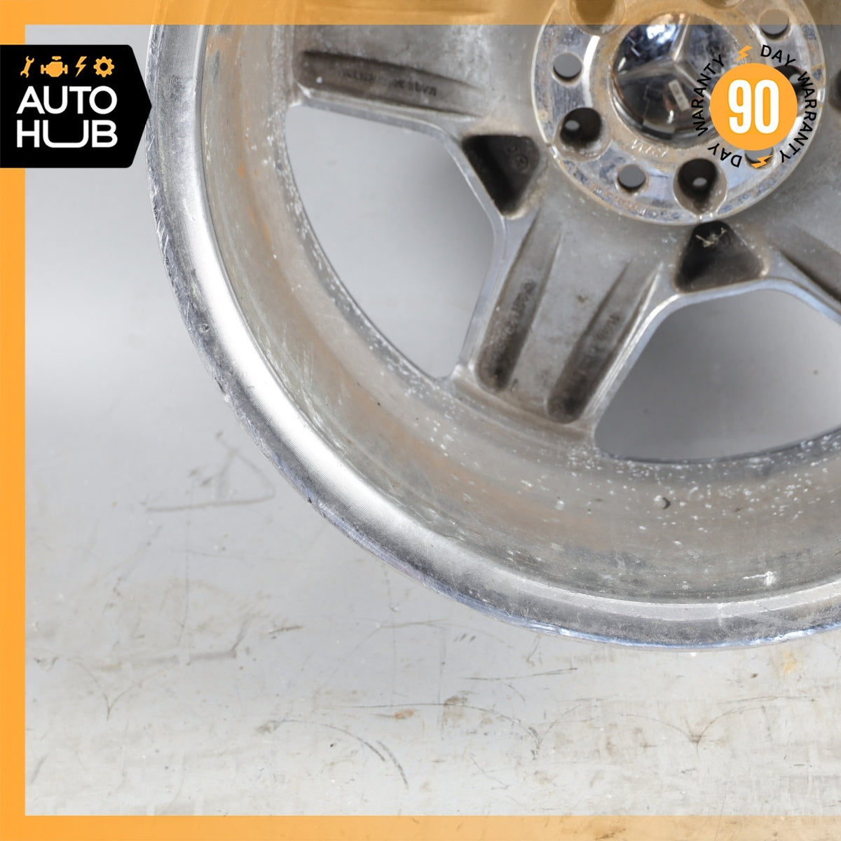 Mercedes W215 CL500 S55 CL55 AMG 8.5 x 18 18" Monoblock Front Wheel Rim OEM - photo 14