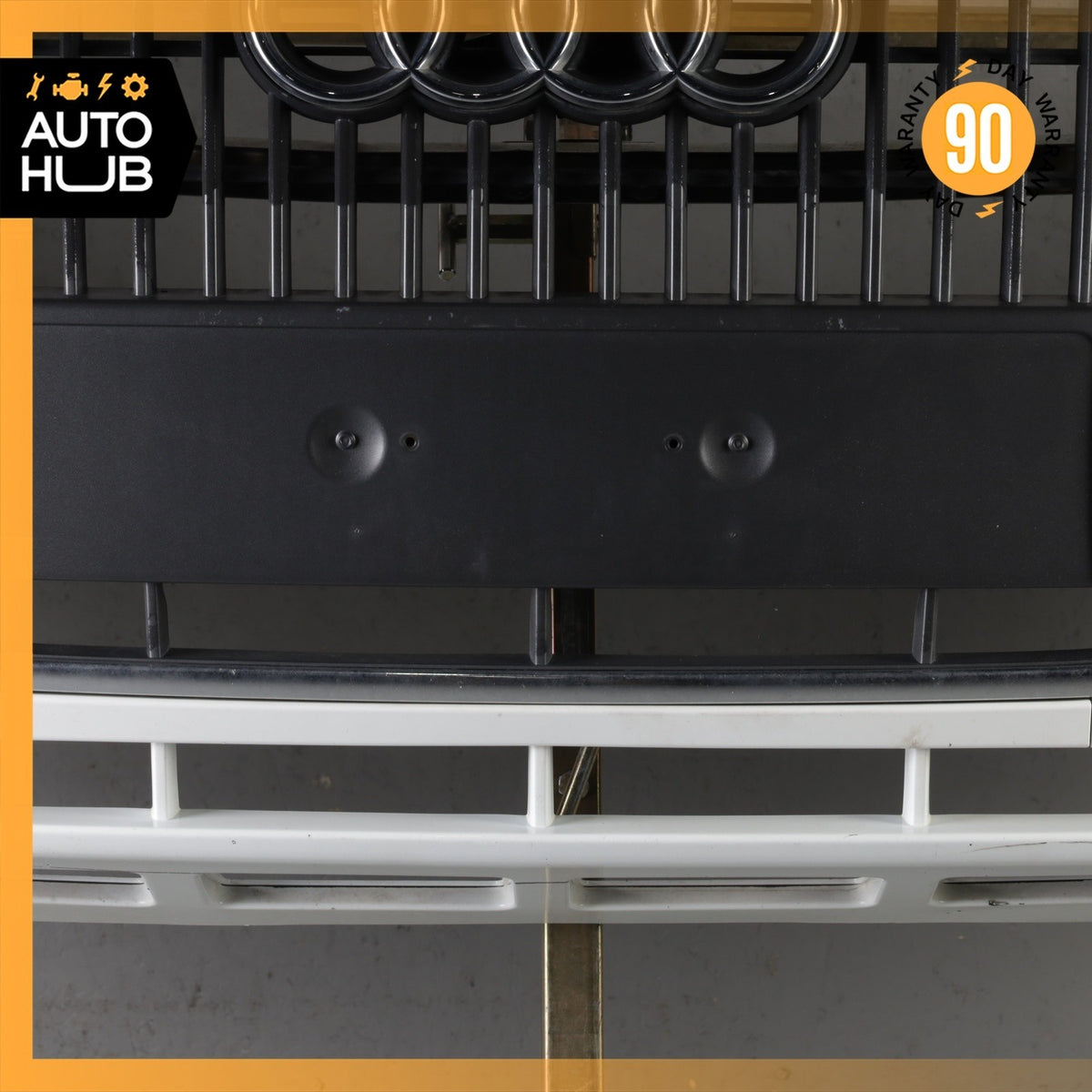 09-12 Audi 8R Q5 Front Bumper Cover Assembly White OEM - photo 3