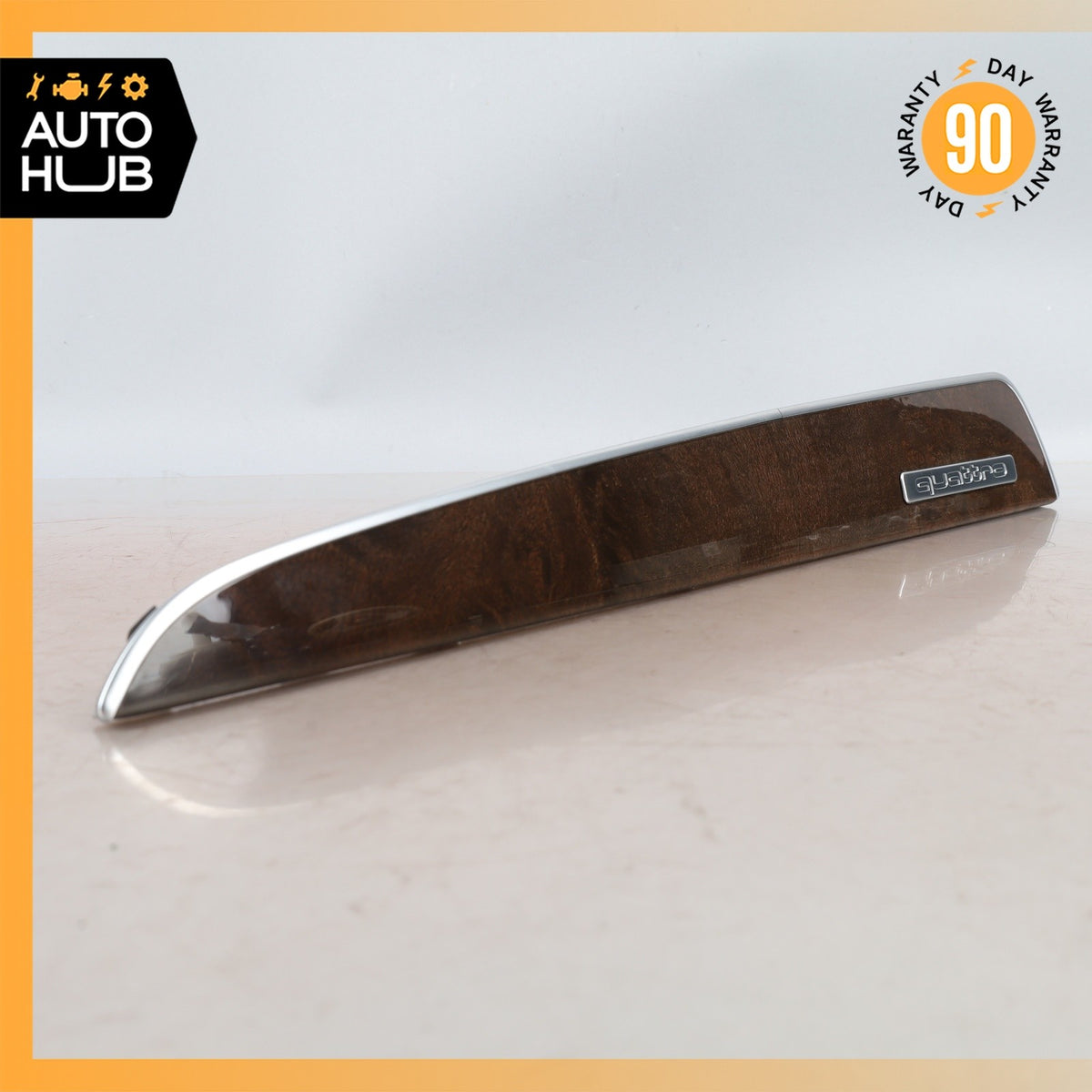 09-12 Audi 8R Q5 Dash Dashboard molding Trim Wood OEM - photo 4