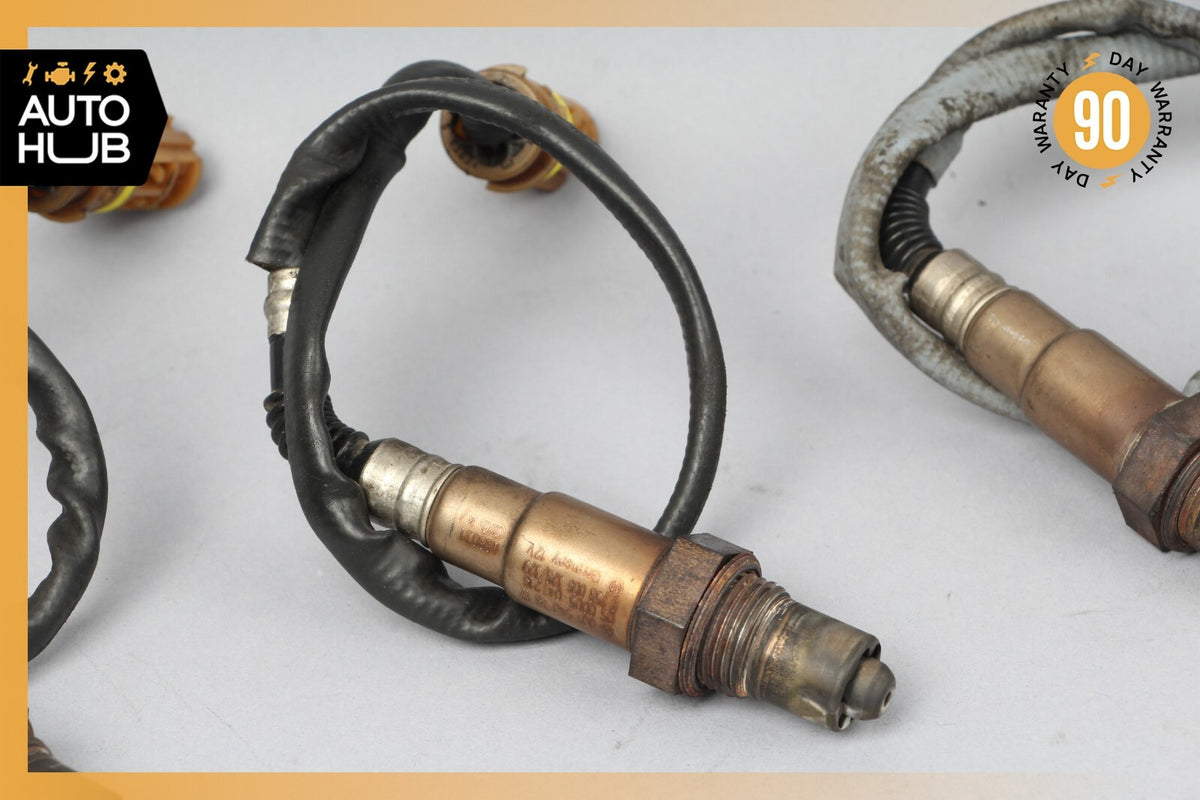 03-08 Mercedes R230 SL500 SL55 AMG Oxygen O2 Sensor Lambda Set of 4 OEM - photo 3