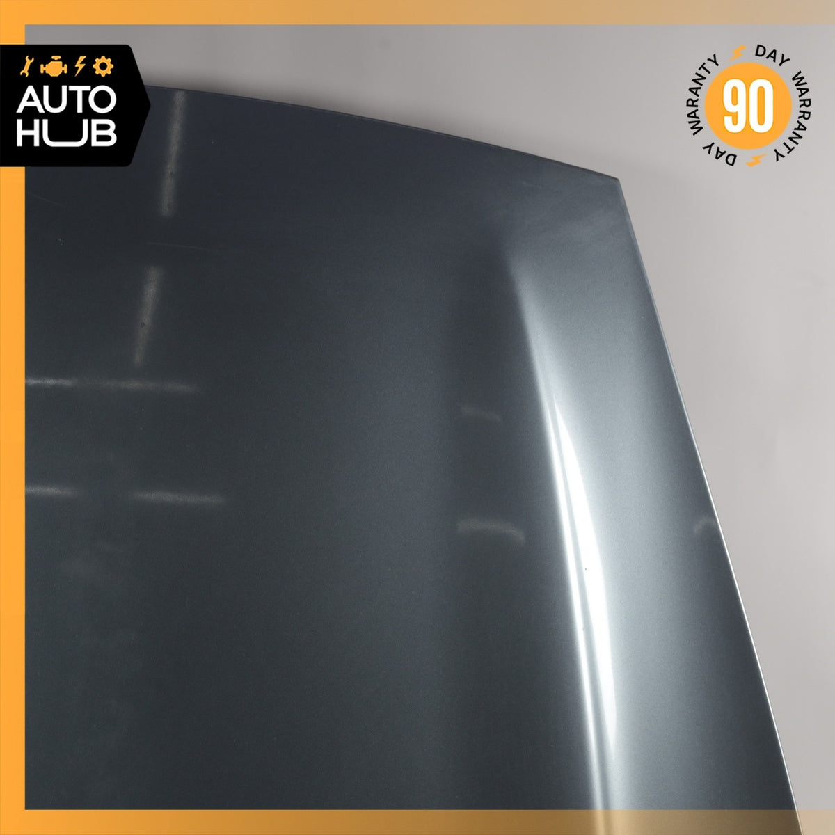 03-10 Porsche Cayenne 955 Turbo Hood Panel Assembly Gray OEM - photo 2
