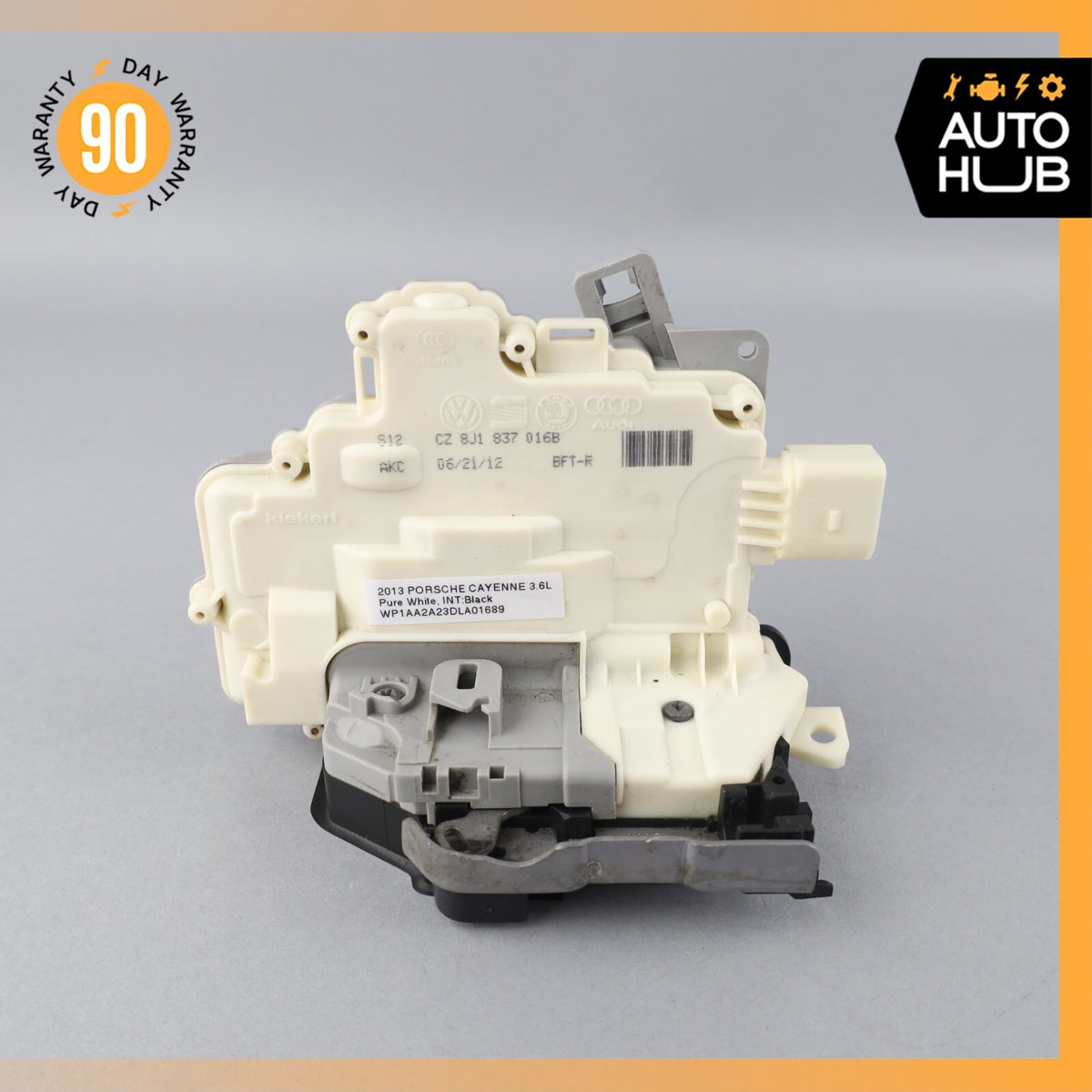 11-18 Porsche Cayenne 958 Front Right Side Door Lock Latch Actuator OEM - photo 2