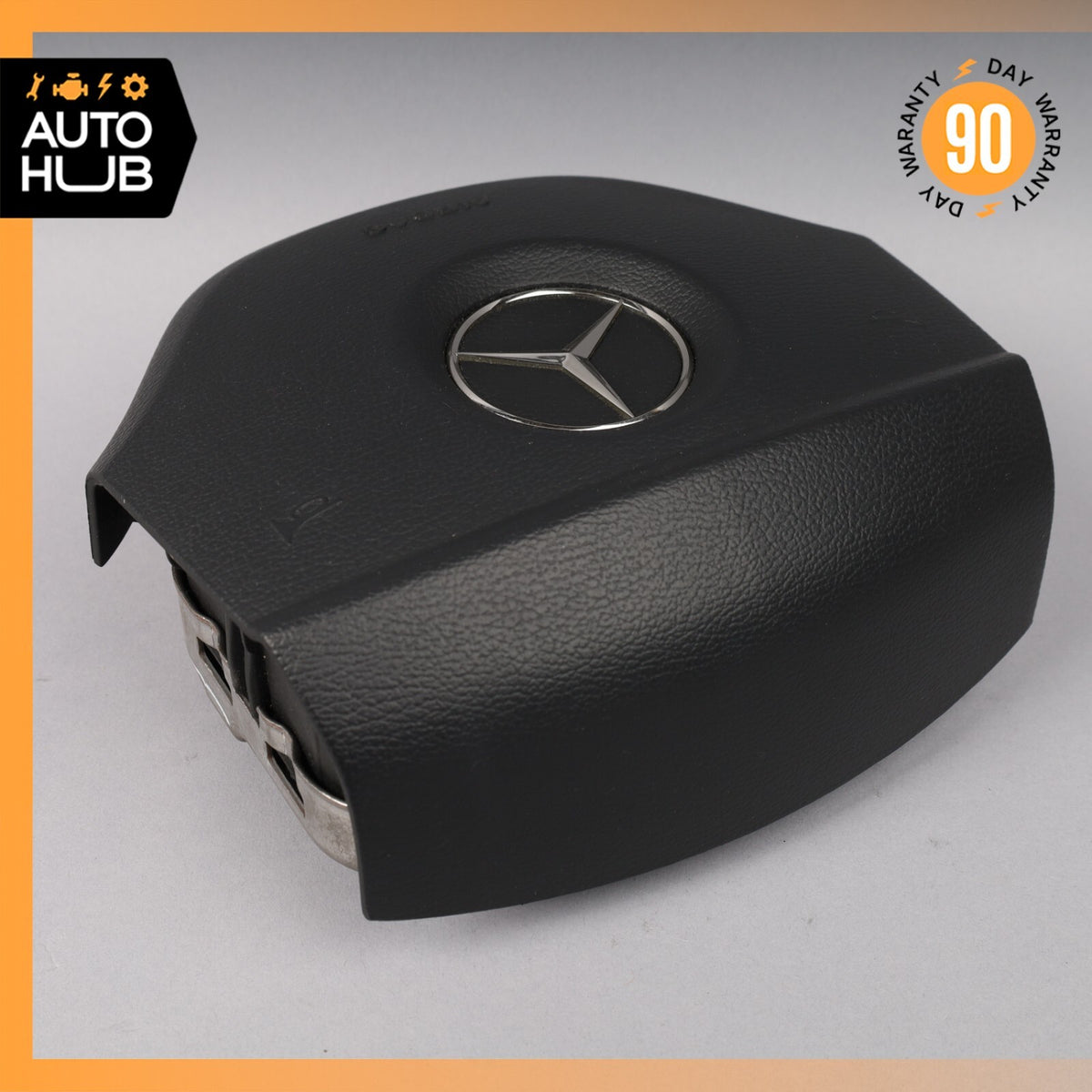 06-08 Mercedes W164 ML550 GL450 Driver Steering Wheel Airbag Air Bag Black OEM - photo 7