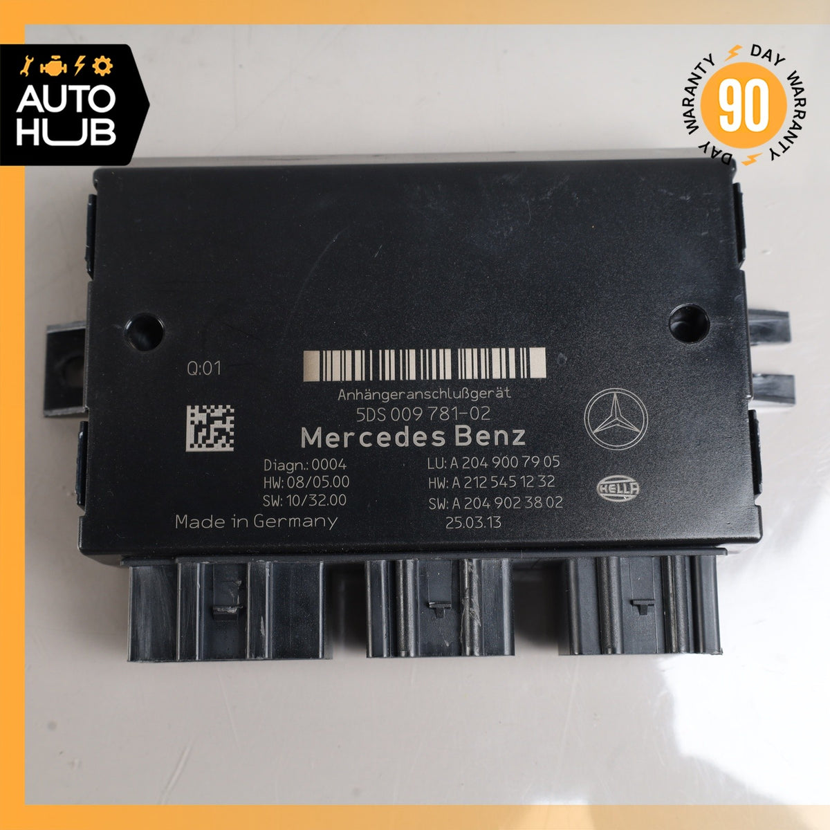 Mercedes X204 GLK350 E350 Trailer Towing Control Module 2049007905 OEM - photo 3