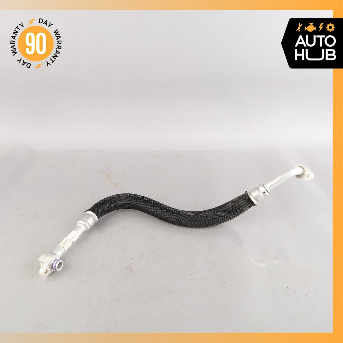 Jaguar X152 F-Type A/C AC Air Conditioning Hose Line GX5319N602AC OEM 79k - photo 2