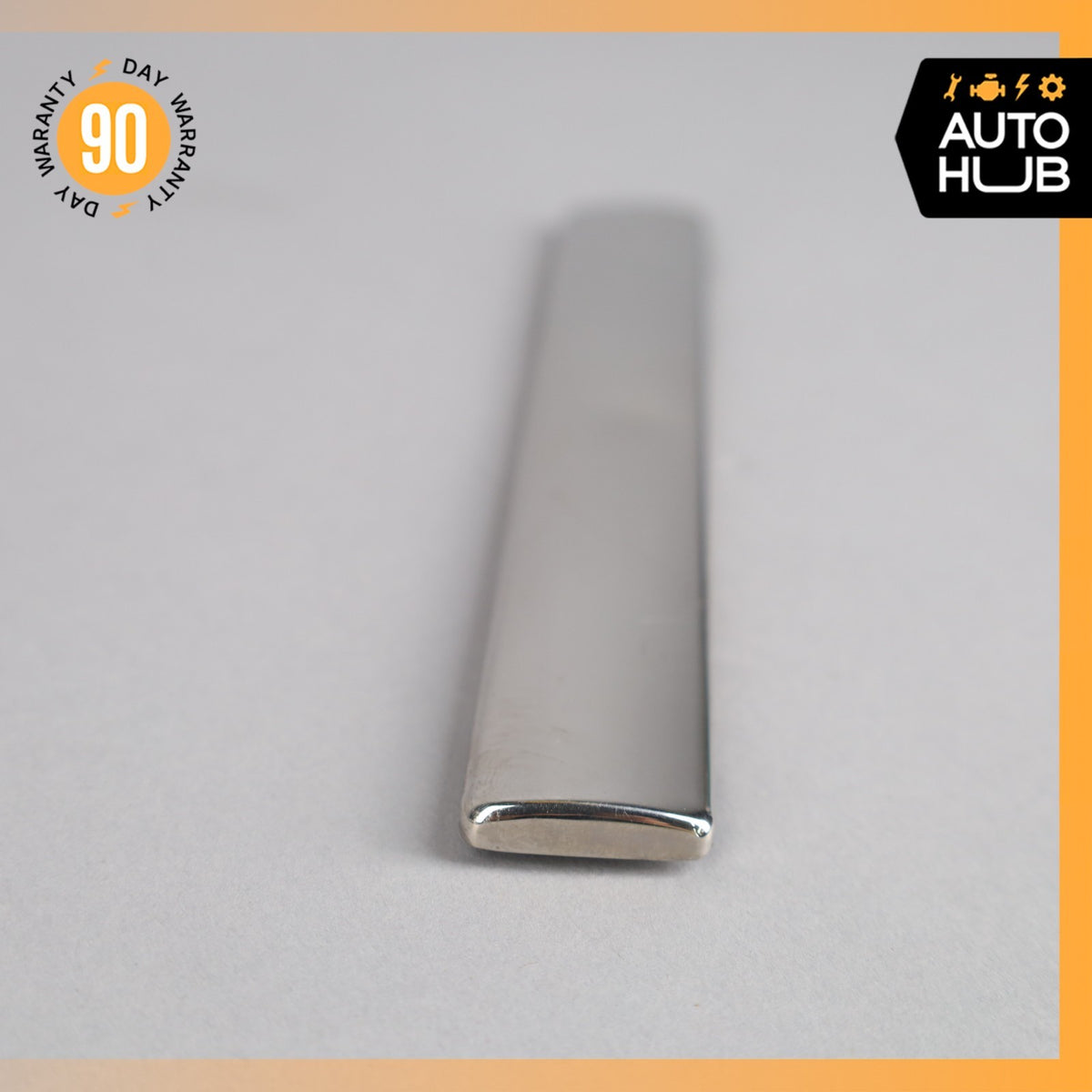 03-11 Bentley Continental GTC GT Front Left Fender Molding Trim Chrome OEM 19k - photo 6
