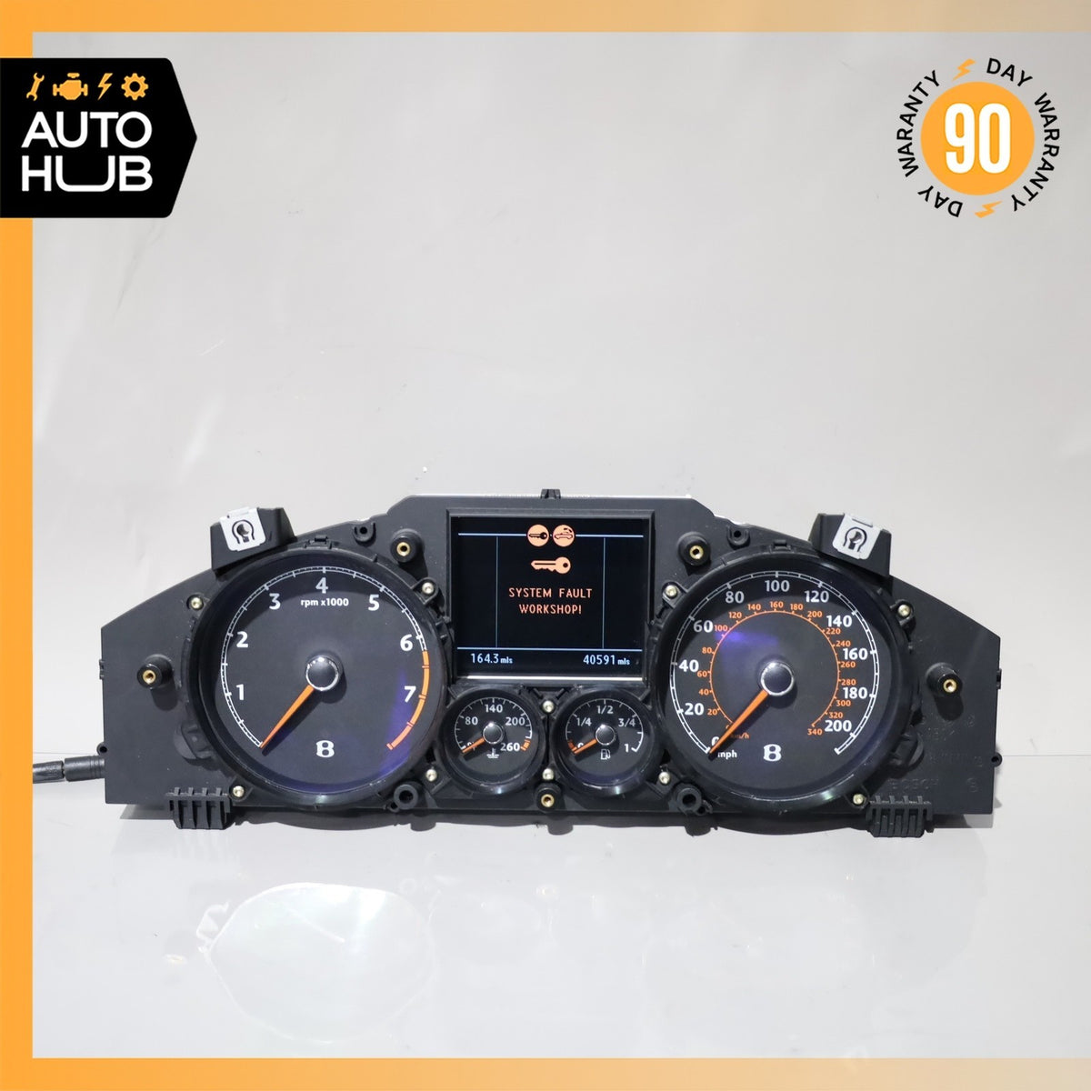 2007 Bentley Continental GTC Convertible Instrument Cluster Speedometer OEM 40k - photo 2